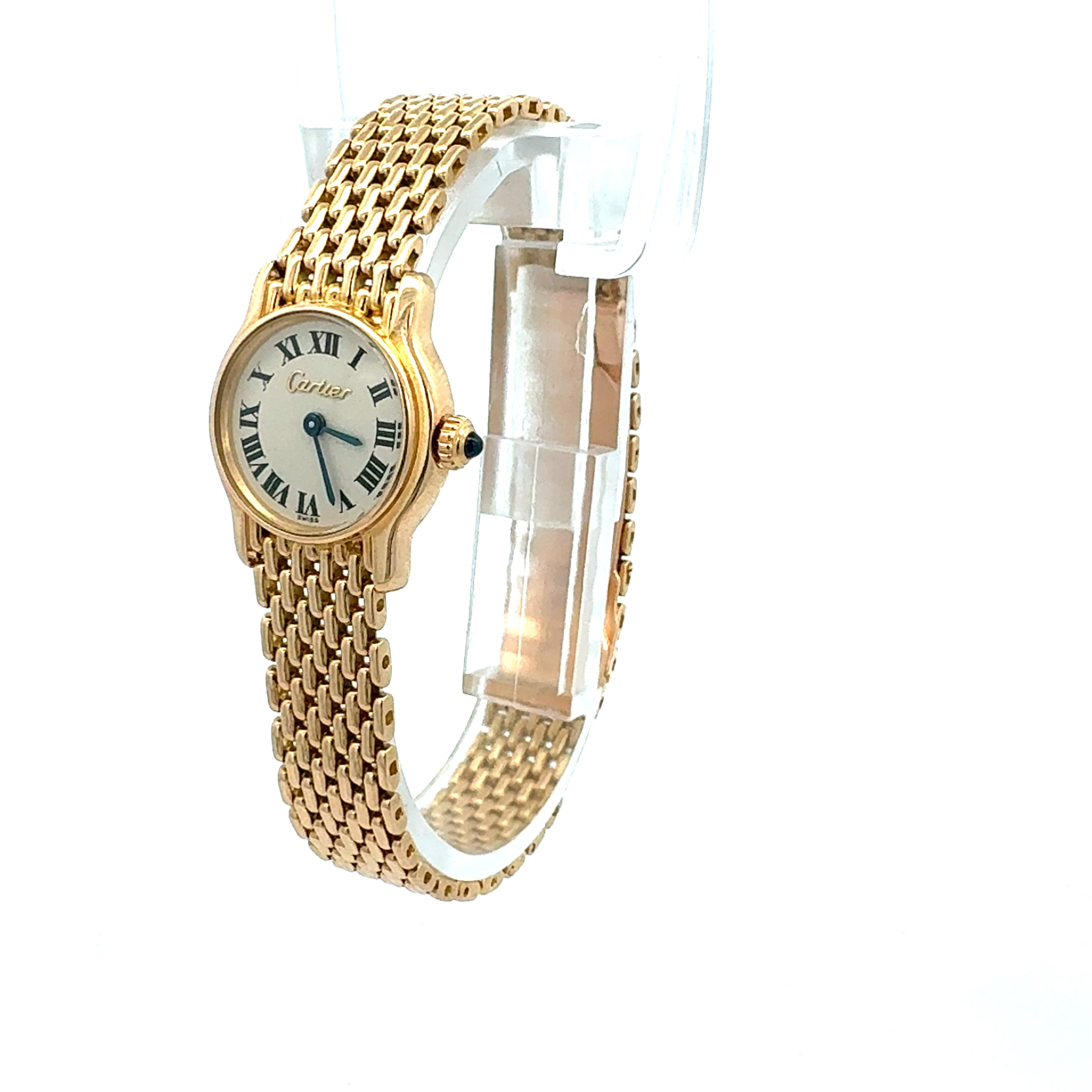 Cartier 18ct Yellow Gold Victoria Mini Watch reference 6602