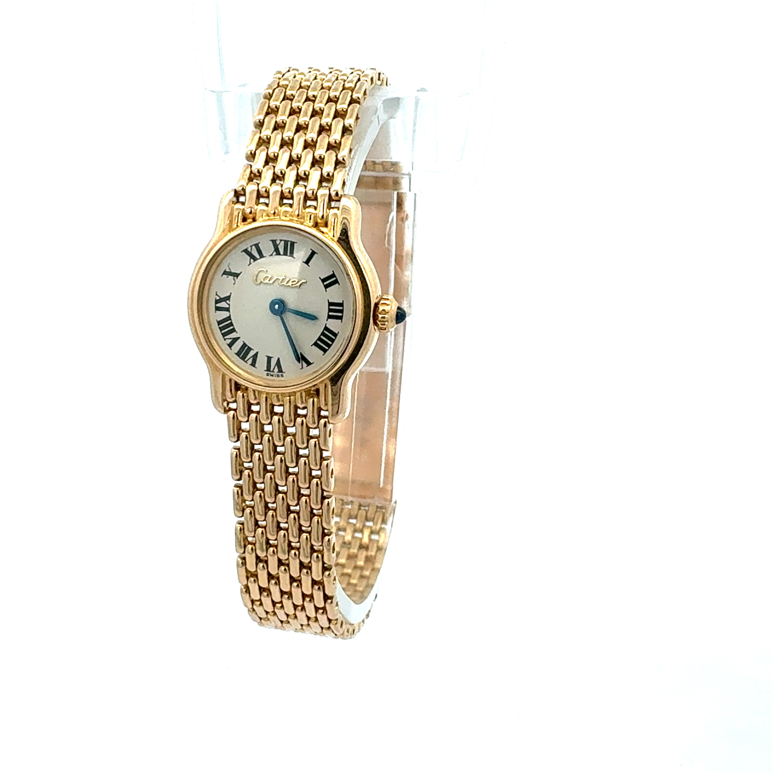 Cartier 18ct Yellow Gold Victoria Mini Watch reference 6602