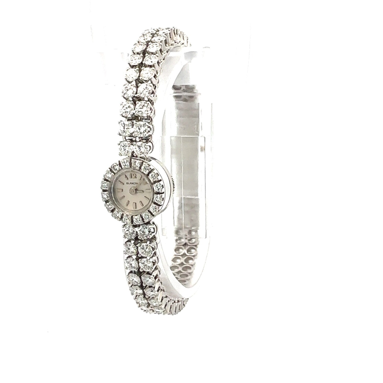 Blancpain 18ct White Gold 12ct Diamond Cocktail Watch