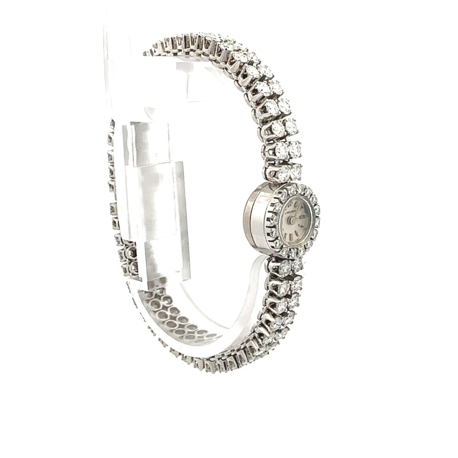 Blancpain 18ct White Gold 12ct Diamond Cocktail Watch