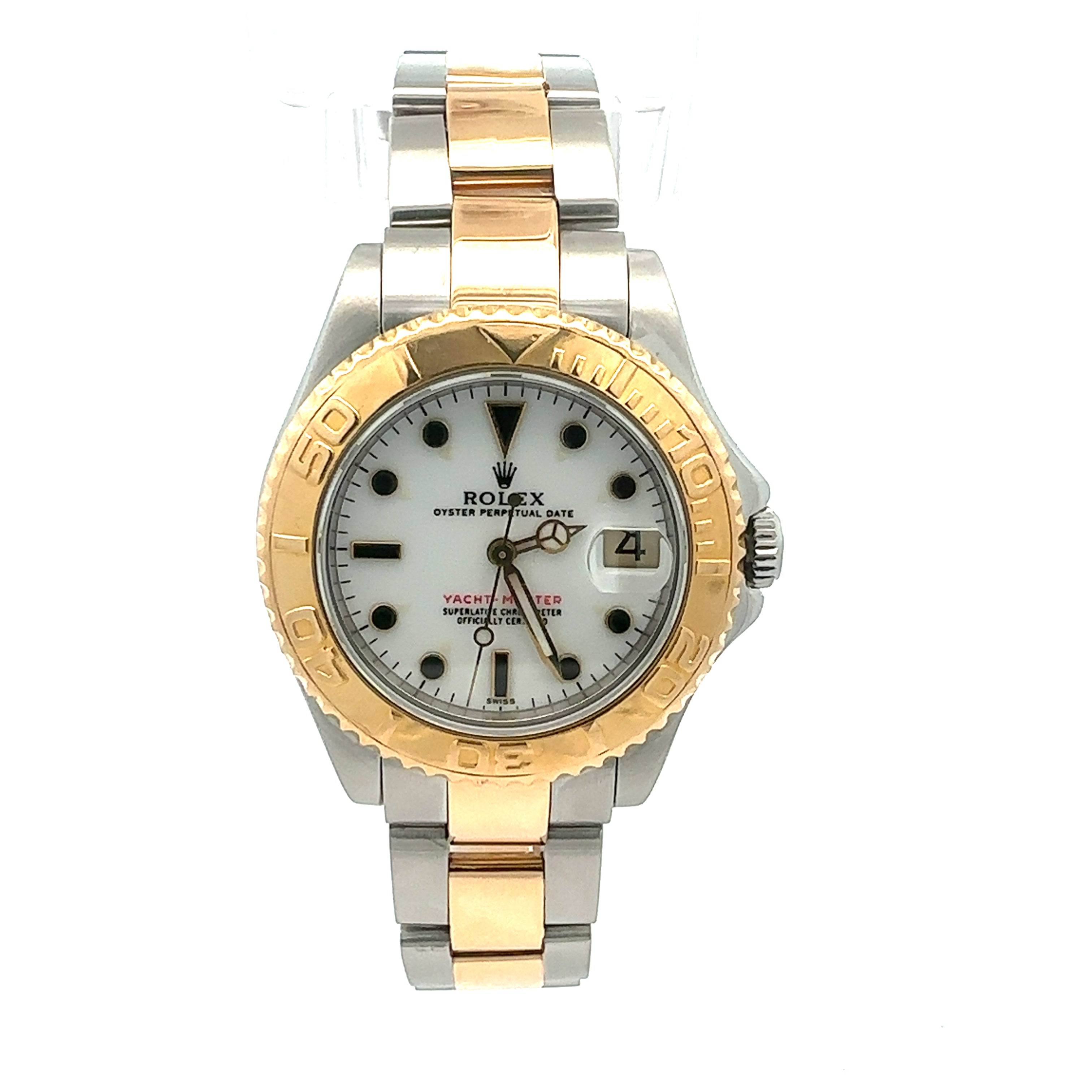 Rolex Steel and Yellow Gold Yachtmaster 168623