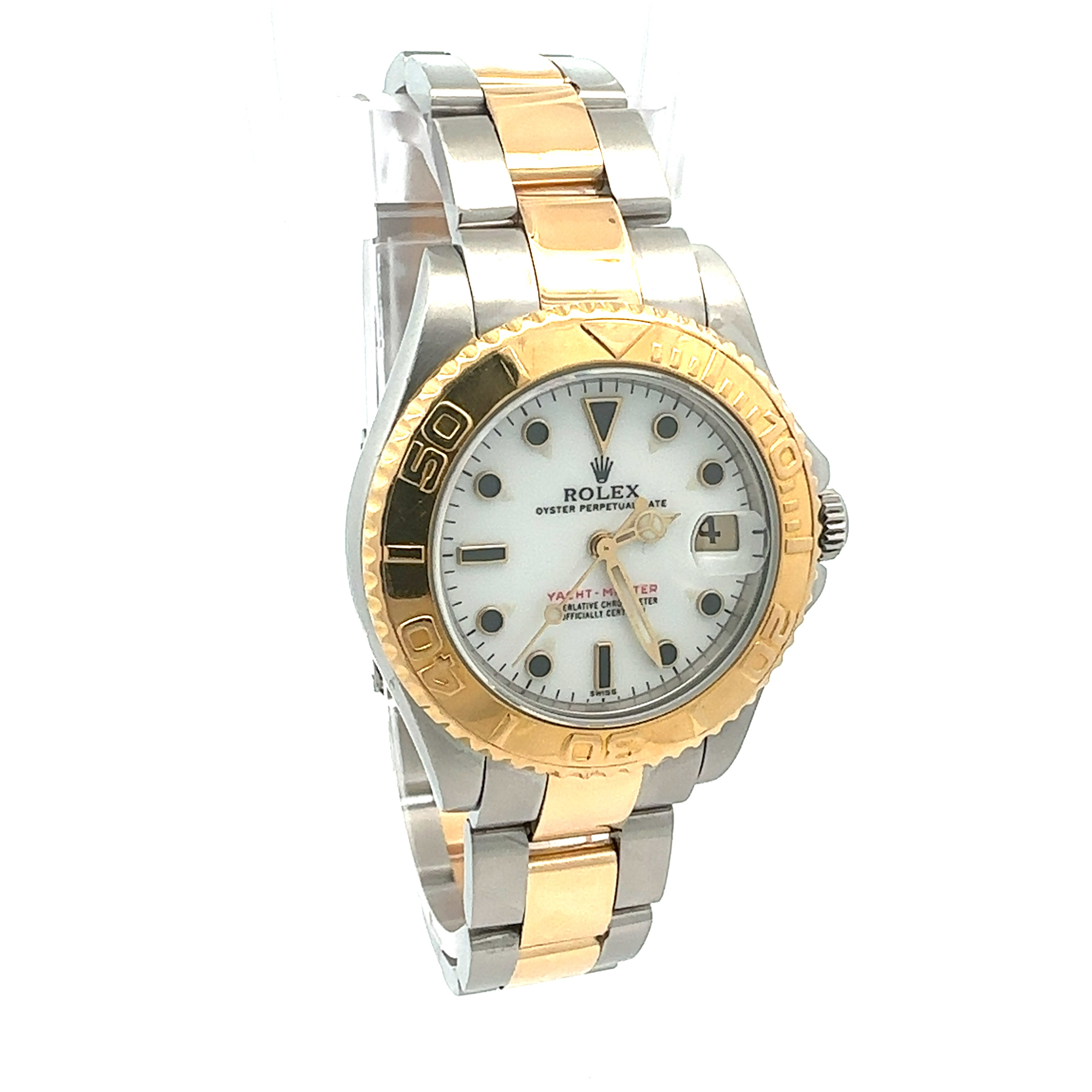 Rolex Steel and Yellow Gold Yachtmaster 168623