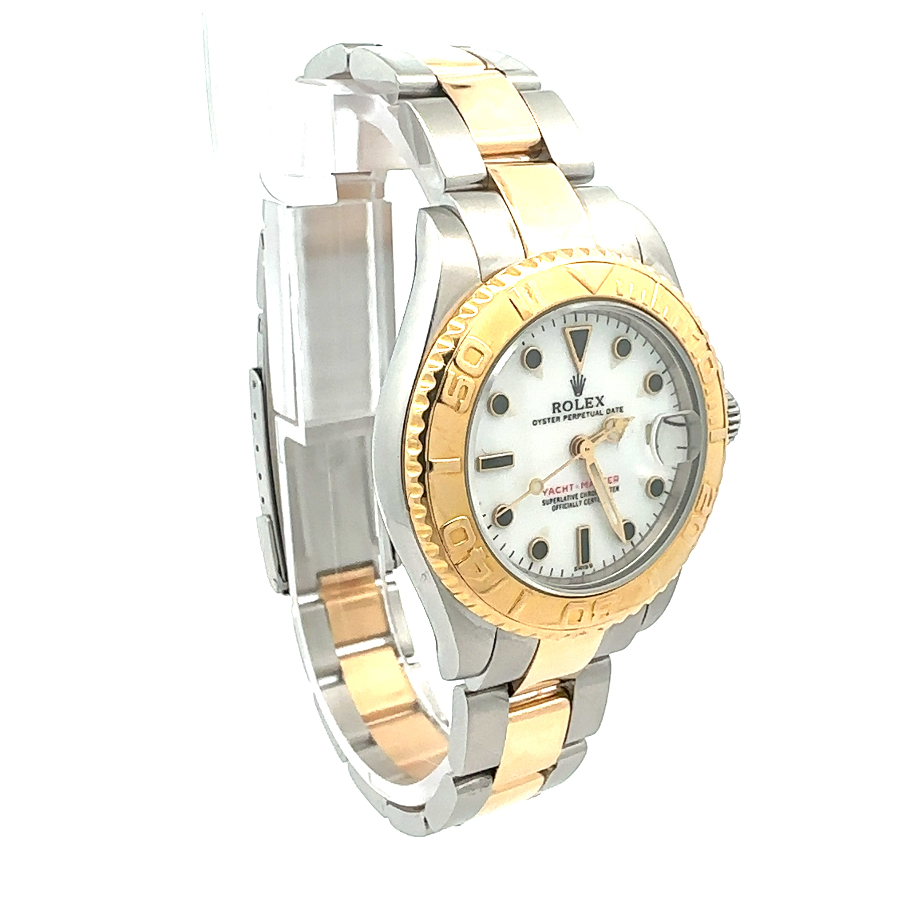 Rolex Steel and Yellow Gold Yachtmaster 168623