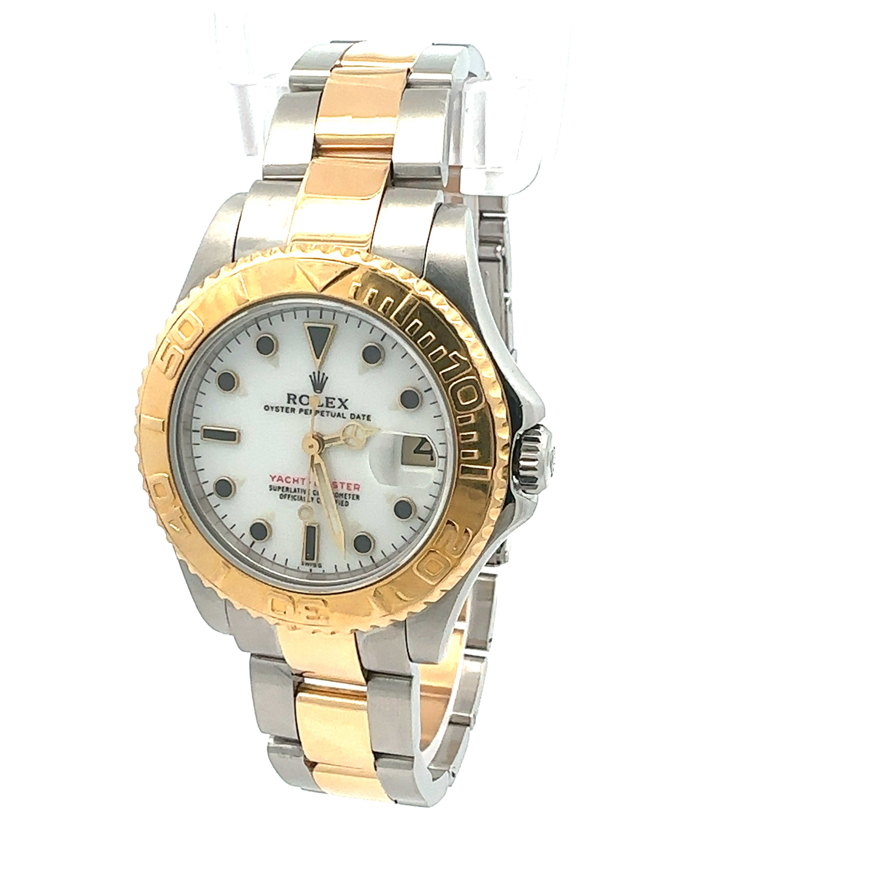 Rolex Steel and Yellow Gold Yachtmaster 168623