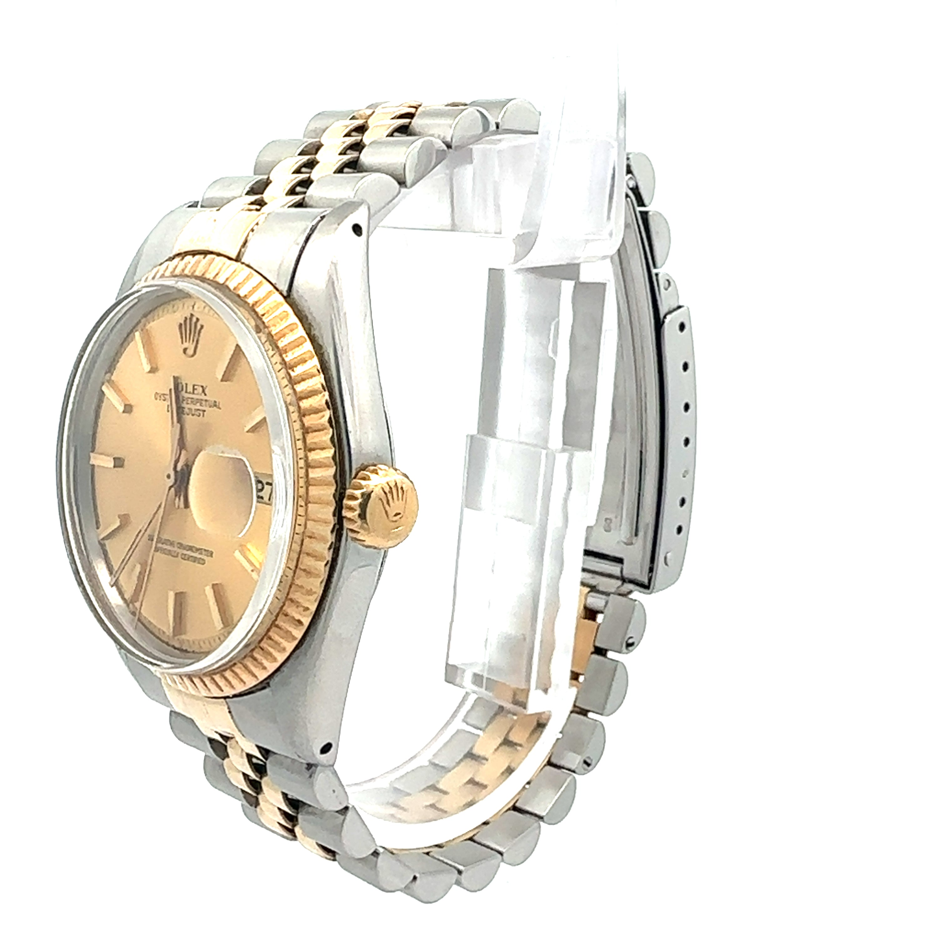 Rolex Steel and Gold Datejust 36 reference 1601