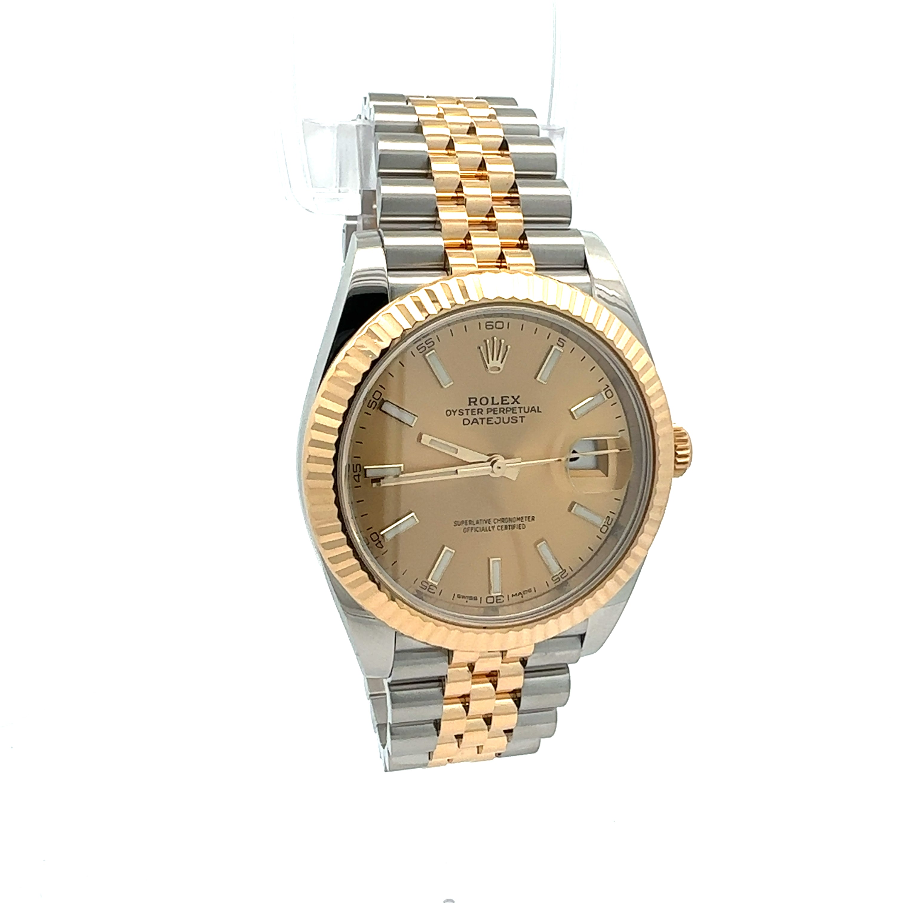 Rolex Steel and Yellow Gold Datejust 41 reference 126333