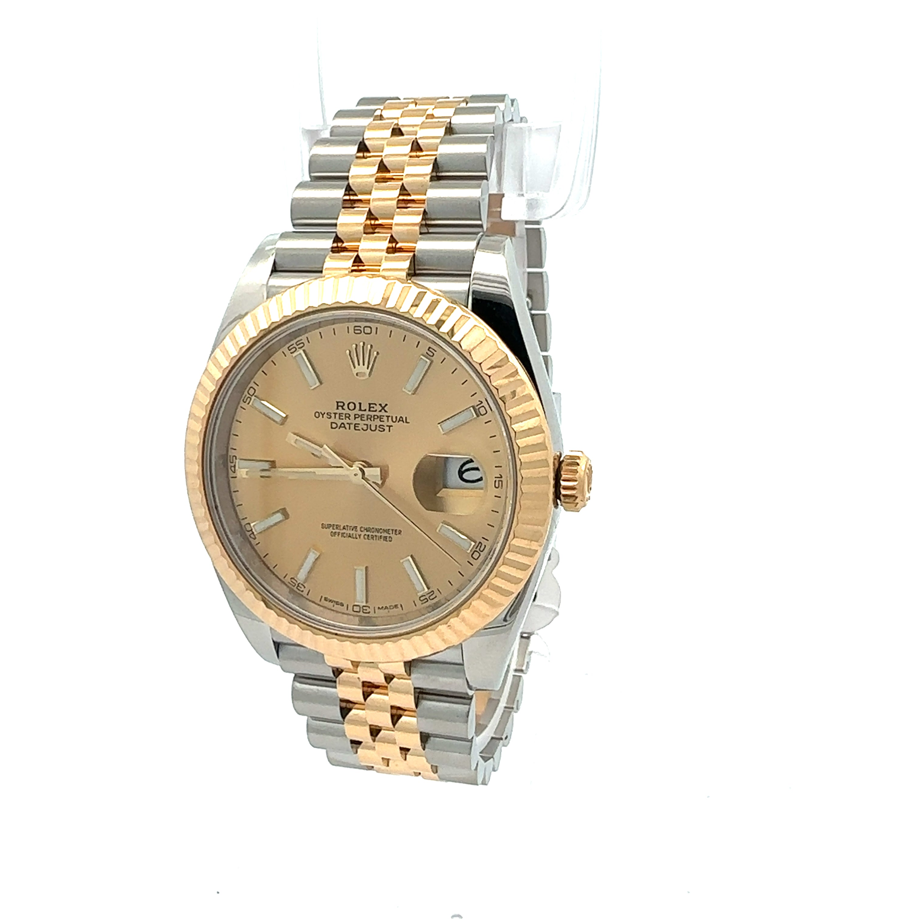 Rolex Steel and Yellow Gold Datejust 41 reference 126333