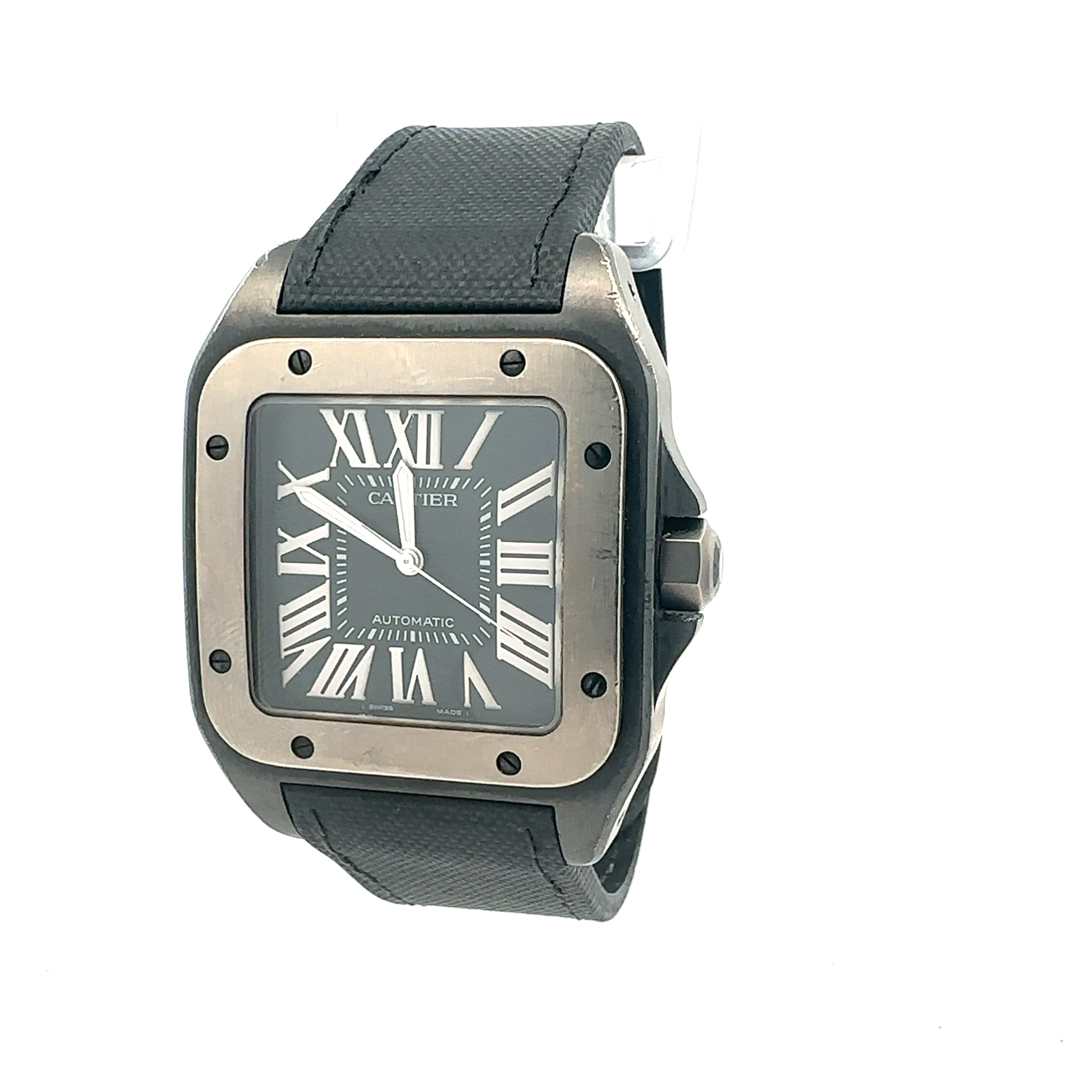 Cartier PVD Coated Santos 100 Xl reference W2020010/2656