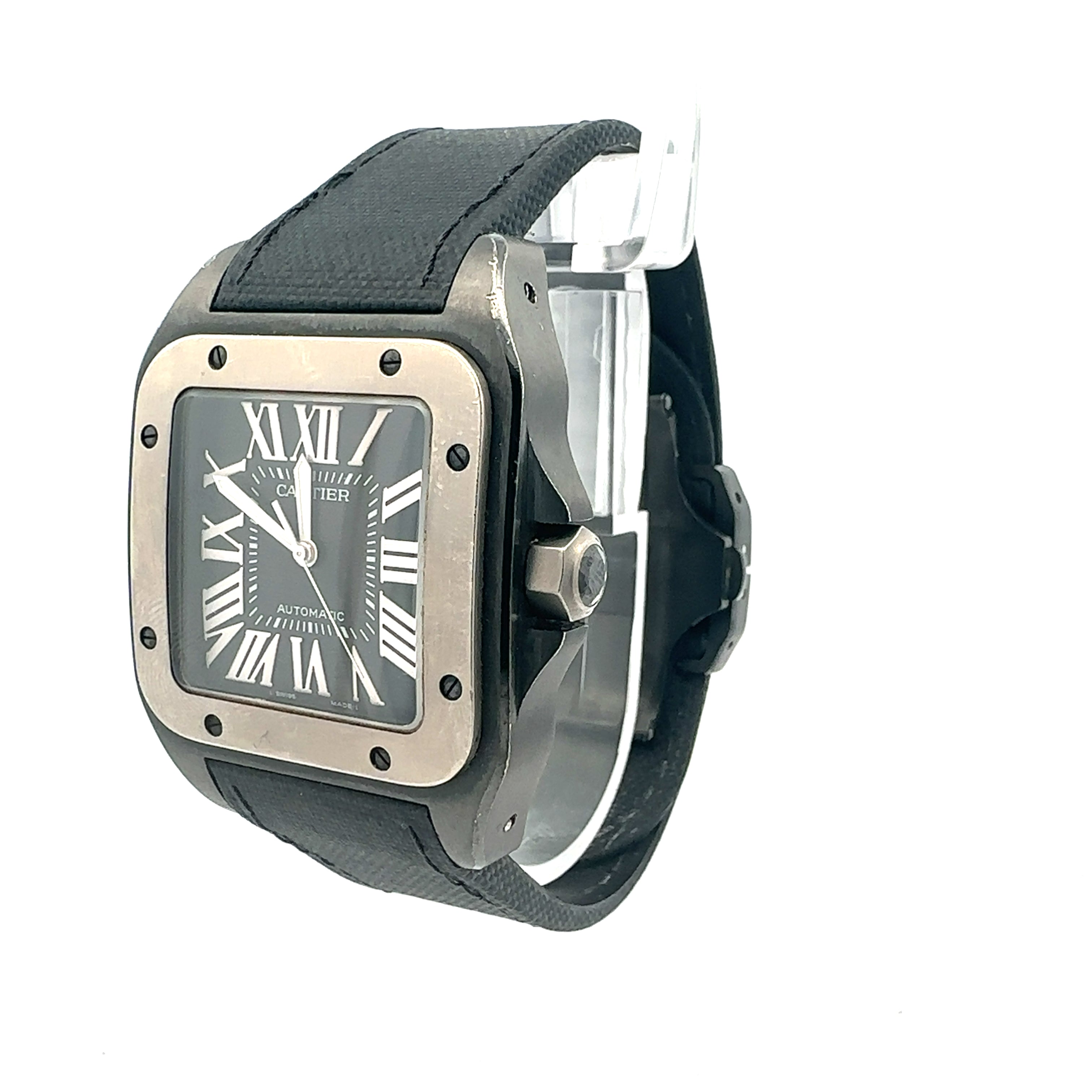 Cartier PVD Coated Santos 100 Xl reference W2020010/2656