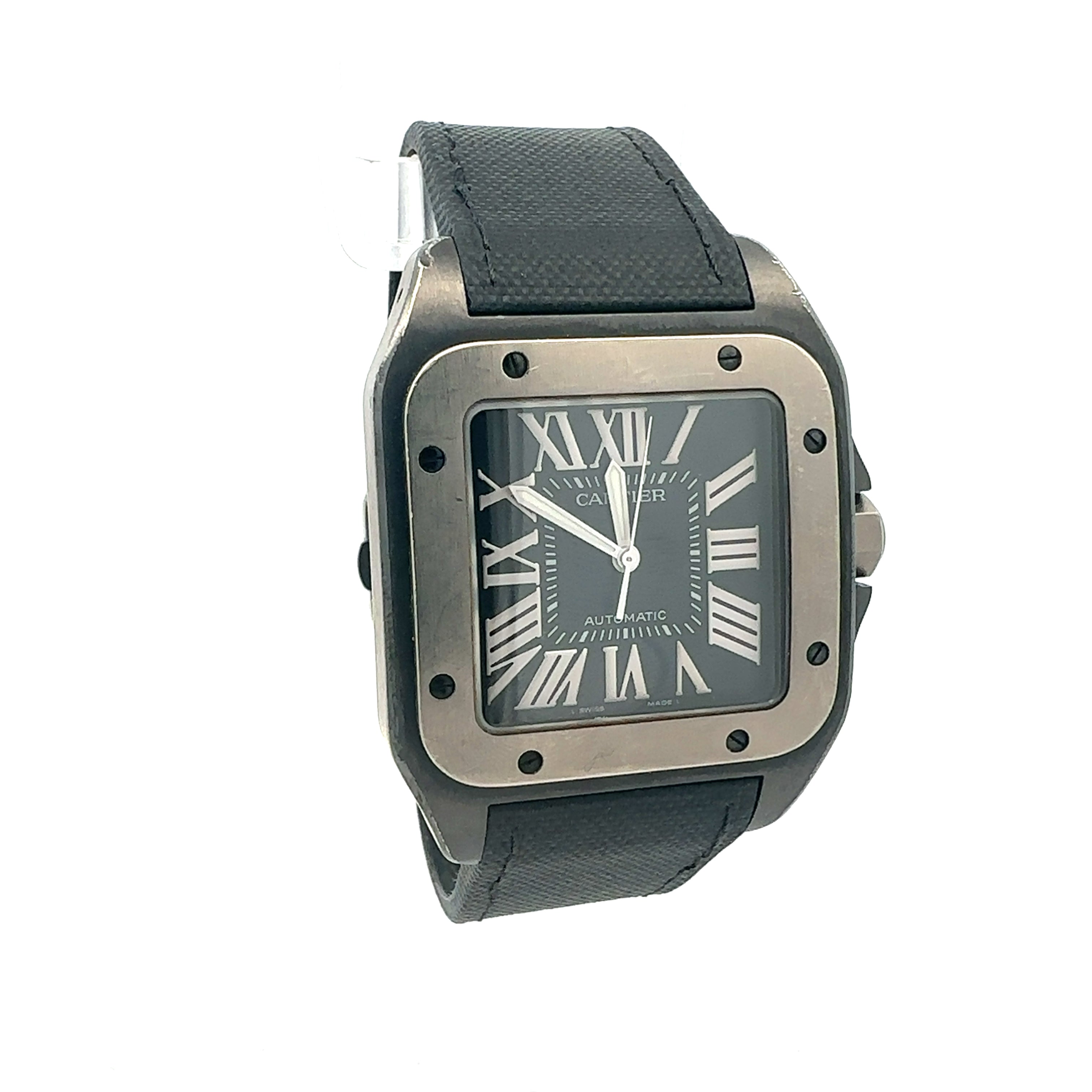 Cartier PVD Coated Santos 100 Xl reference W2020010/2656