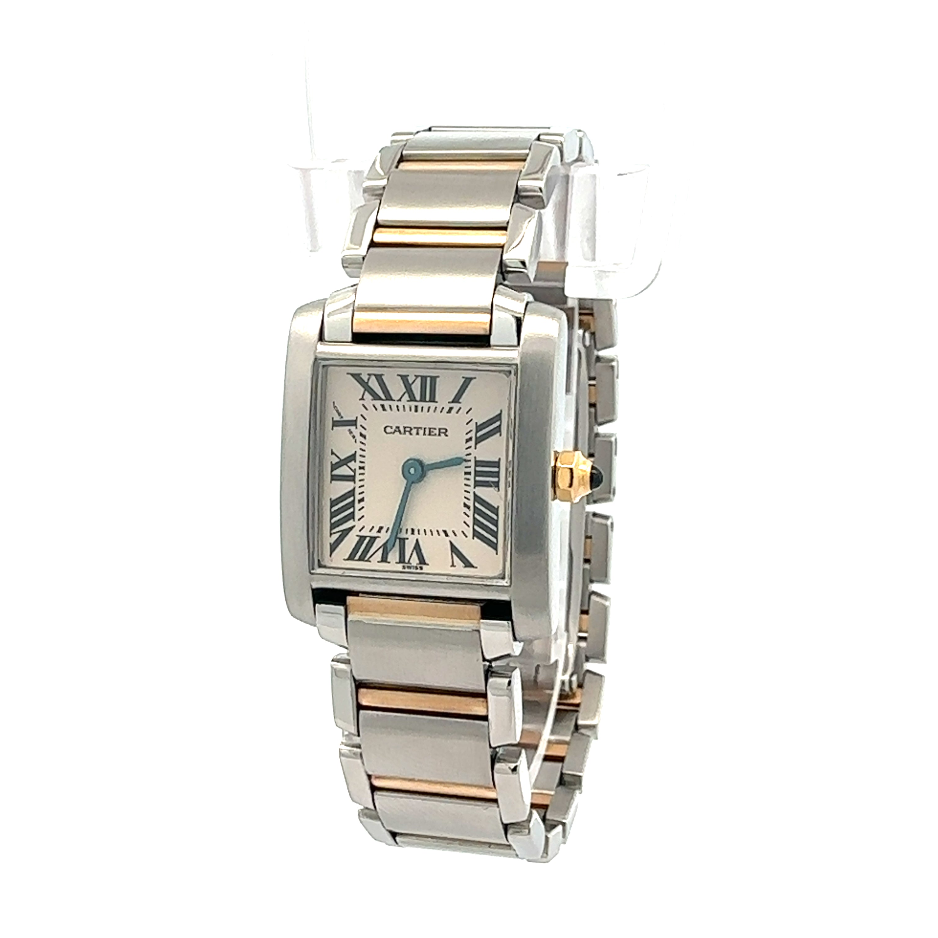 Cartier Steel and Gold Tank Francaise reference 2384