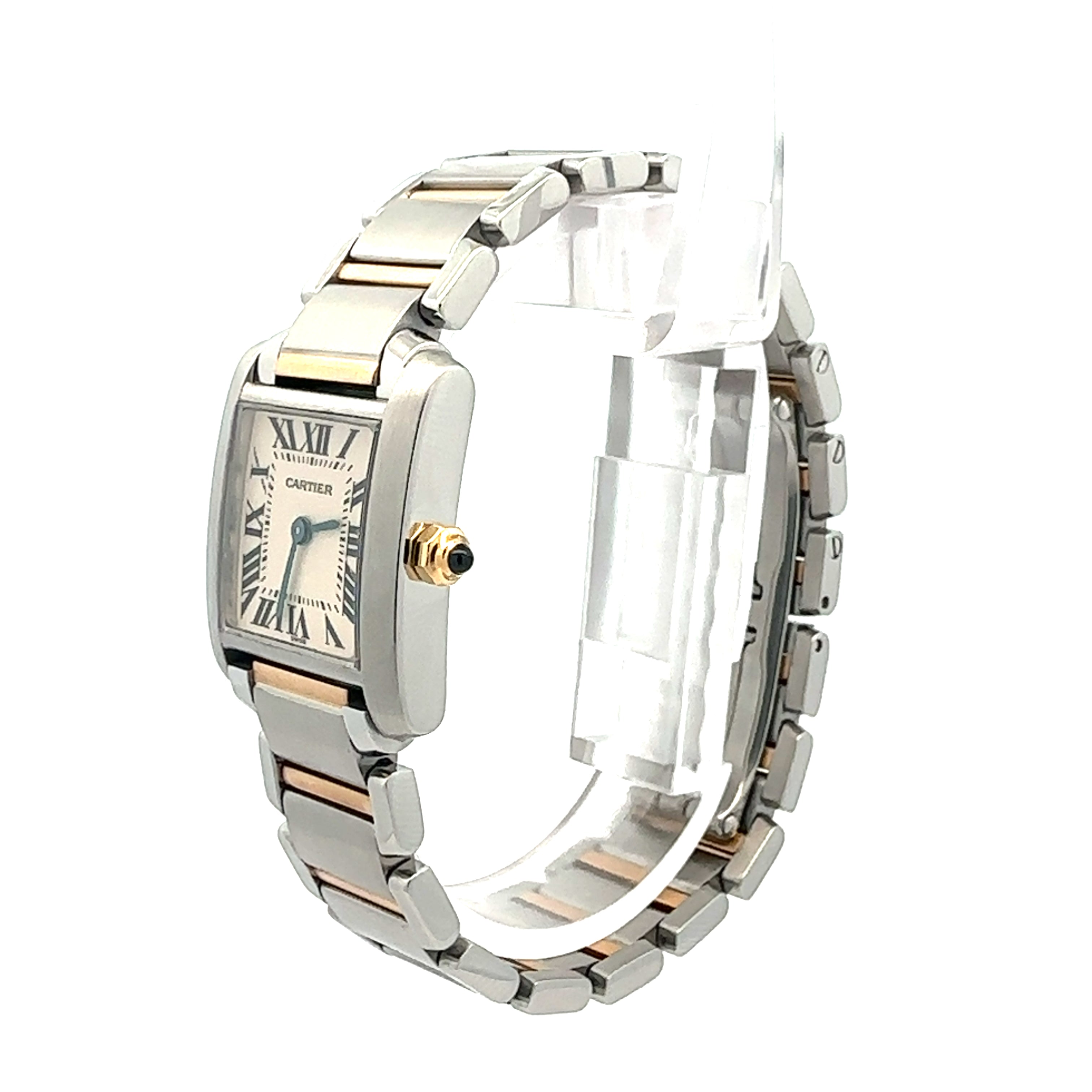 Cartier Steel and Gold Tank Francaise reference 2384