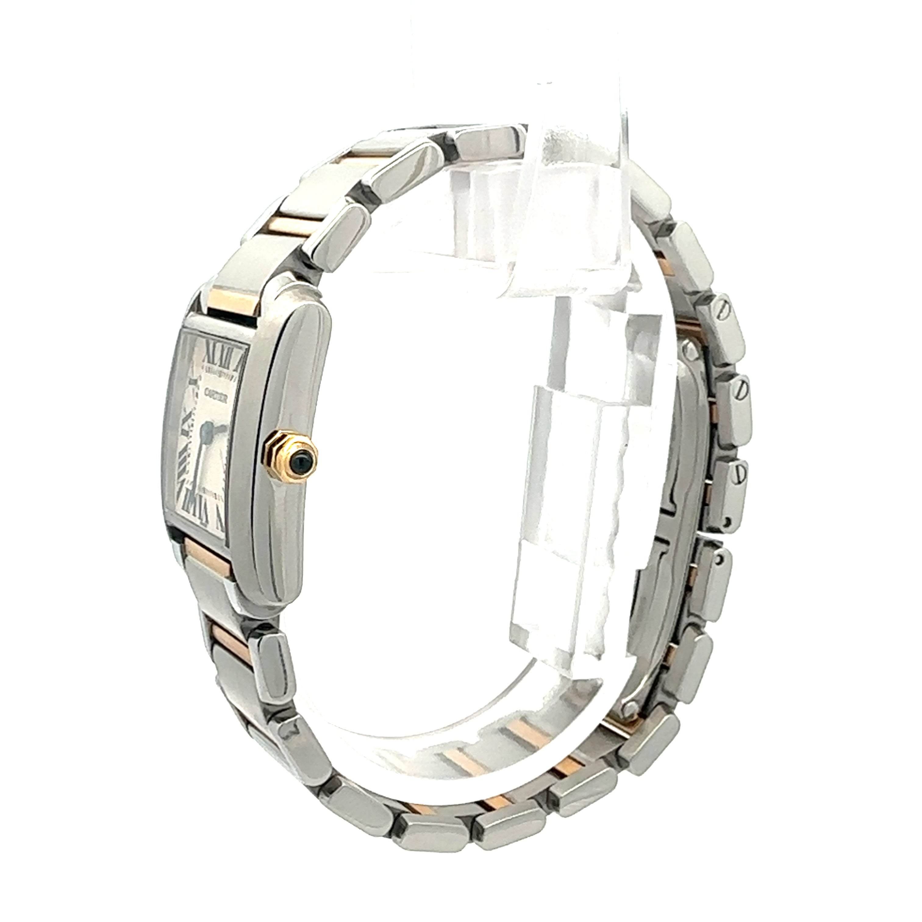 Cartier Steel and Gold Tank Francaise reference 2384