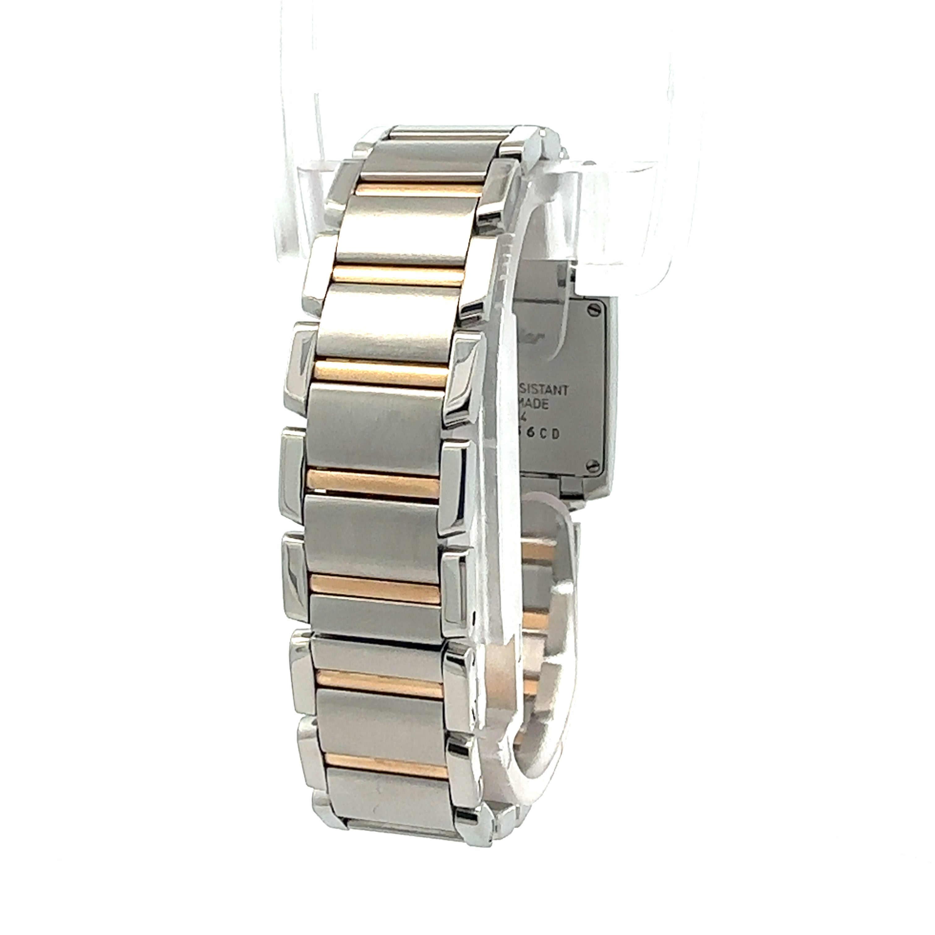 Cartier Steel and Gold Tank Francaise reference 2384