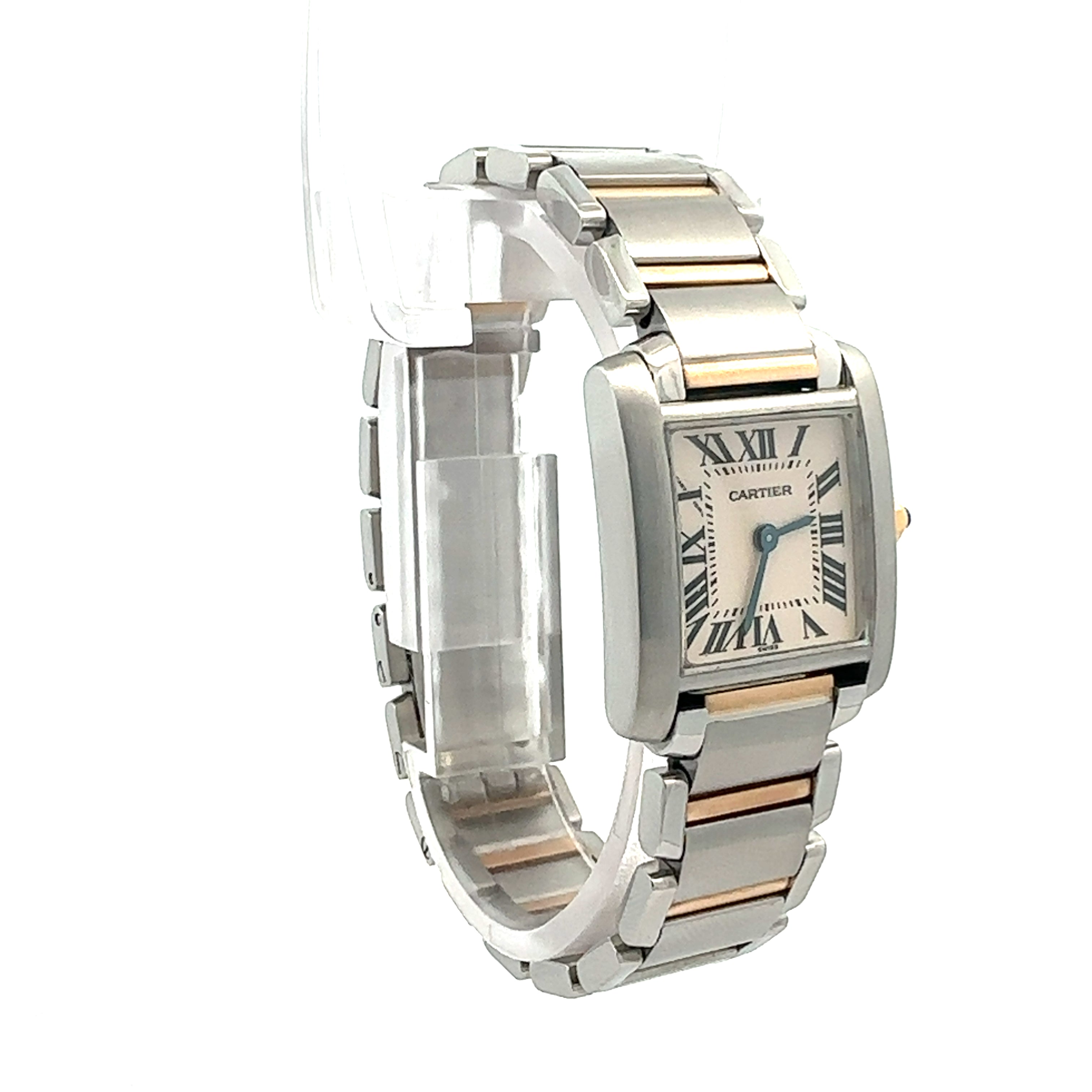 Cartier Steel and Gold Tank Francaise reference 2384