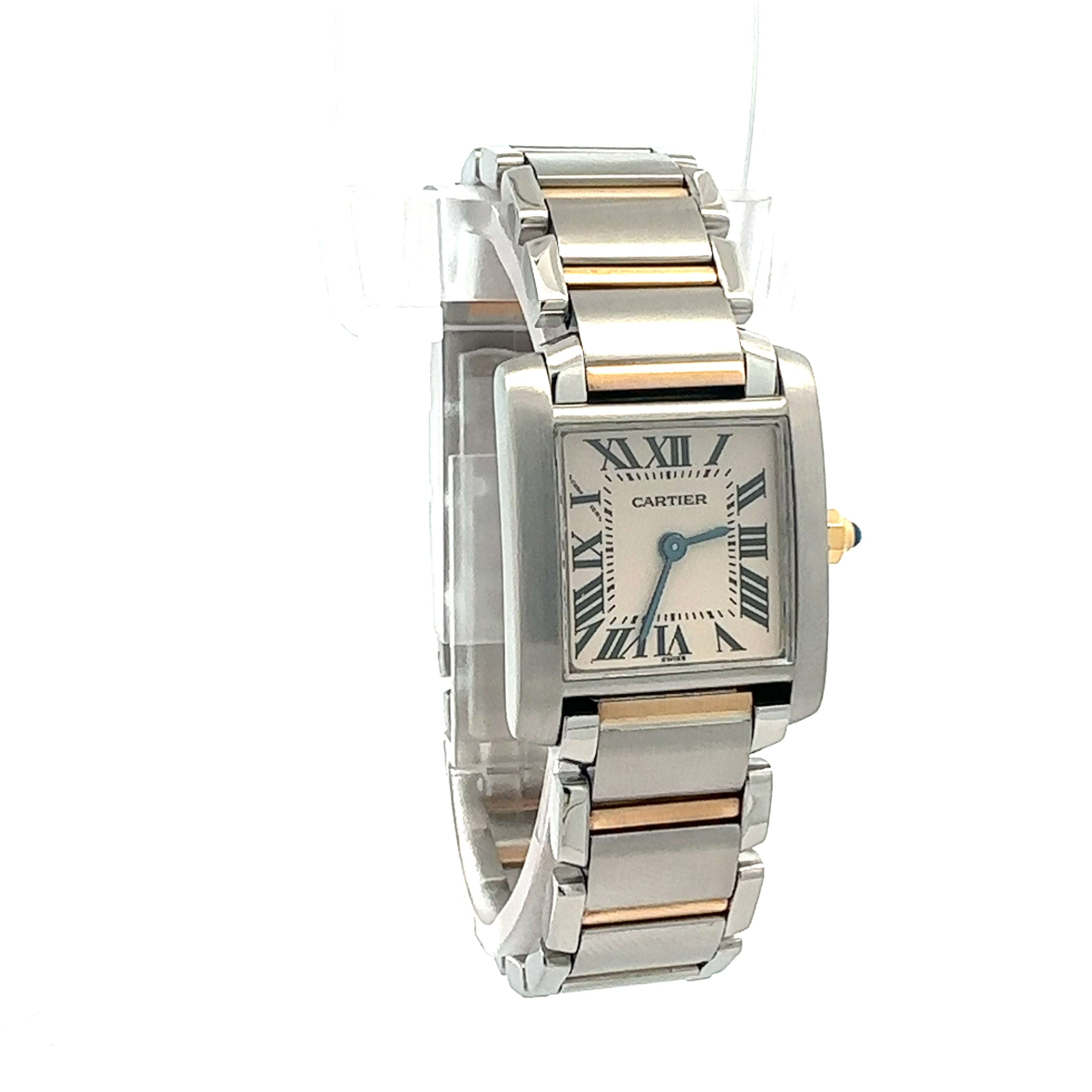 Cartier Steel and Gold Tank Francaise reference 2384