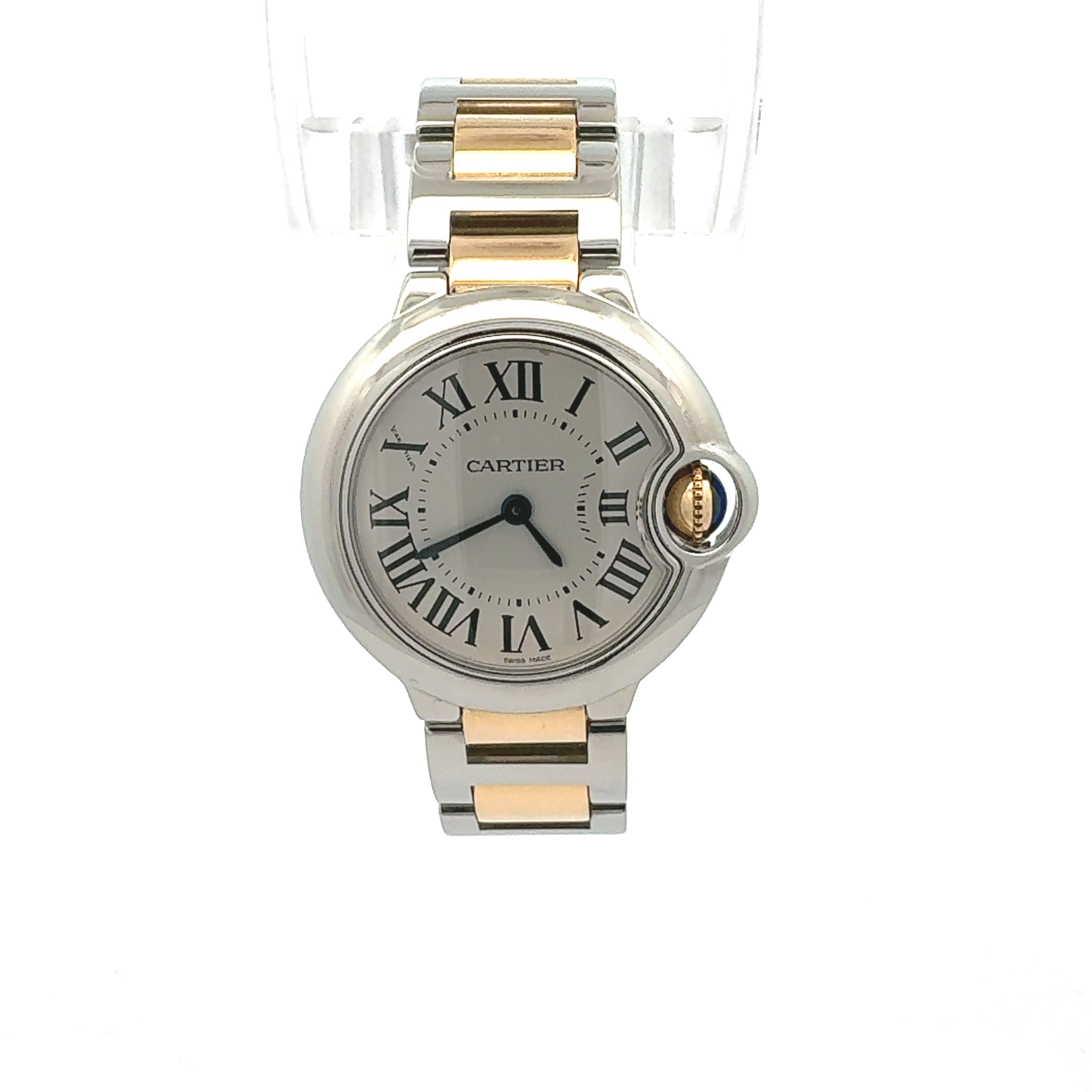 Cartier Steel and Yellow Gold Ballon Bleu reference 3009