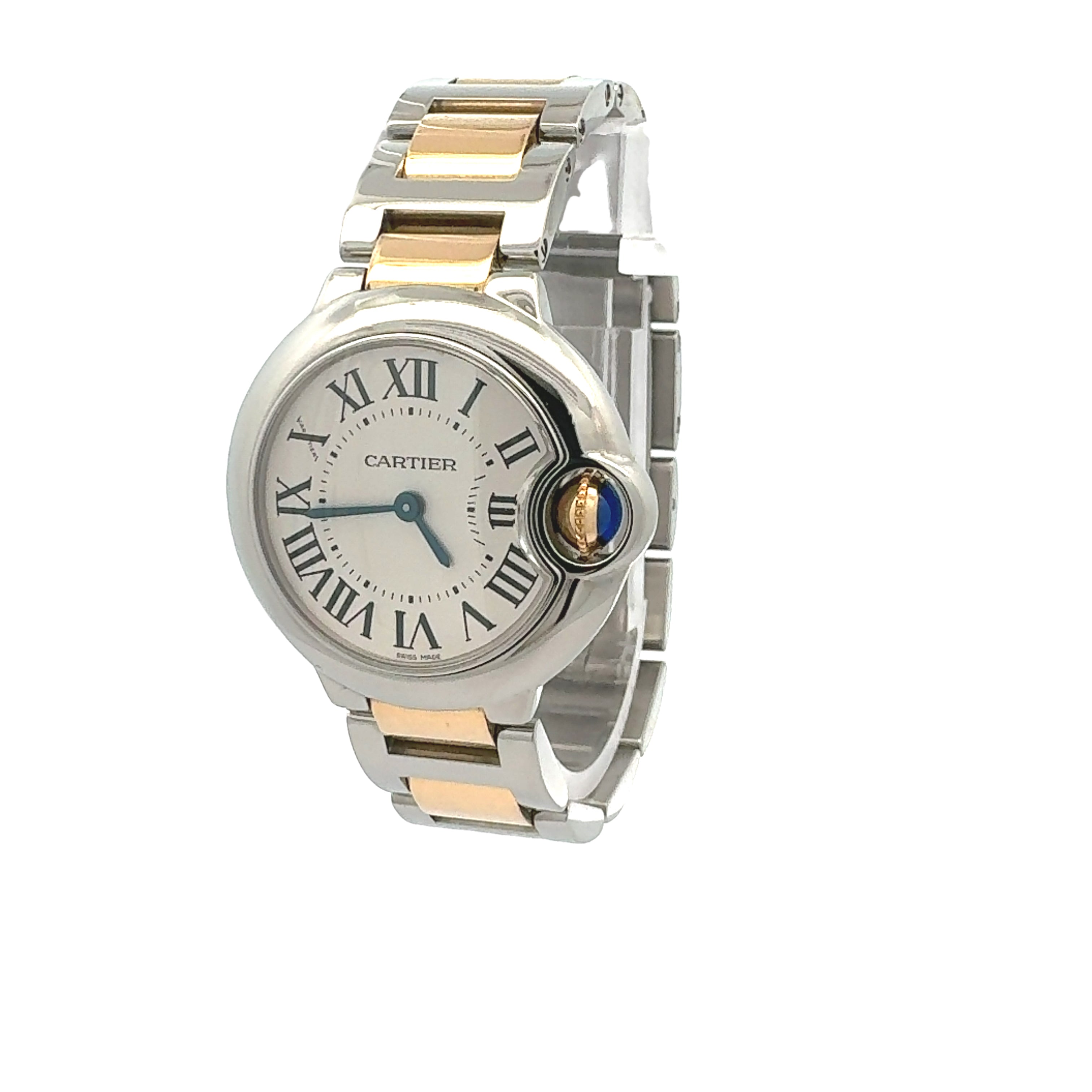 Cartier Steel and Yellow Gold Ballon Bleu reference 3009