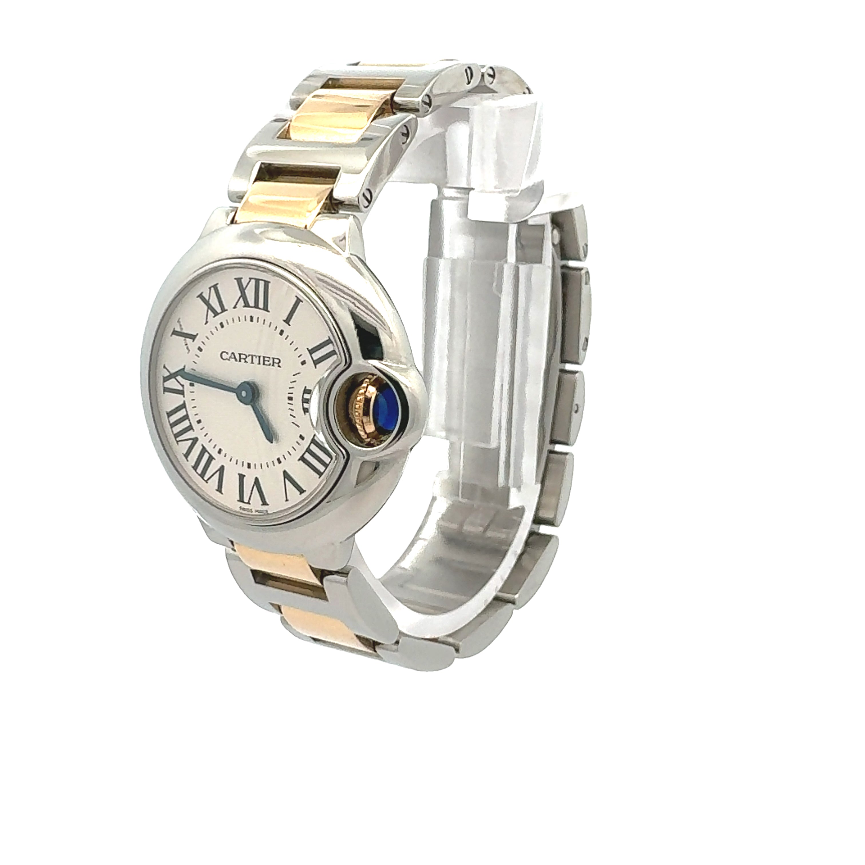 Cartier Steel and Yellow Gold Ballon Bleu reference 3009