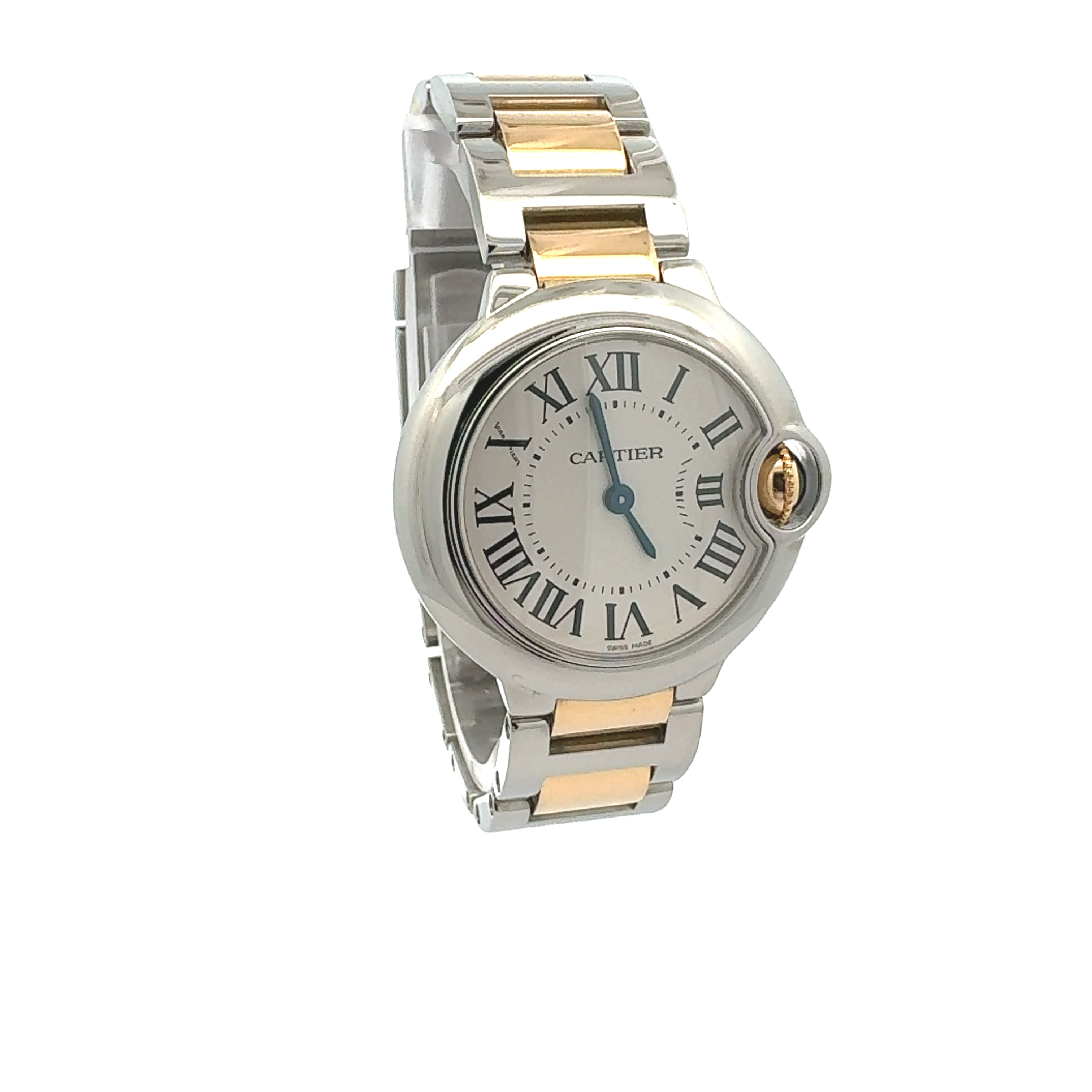 Cartier Steel and Yellow Gold Ballon Bleu reference 3009