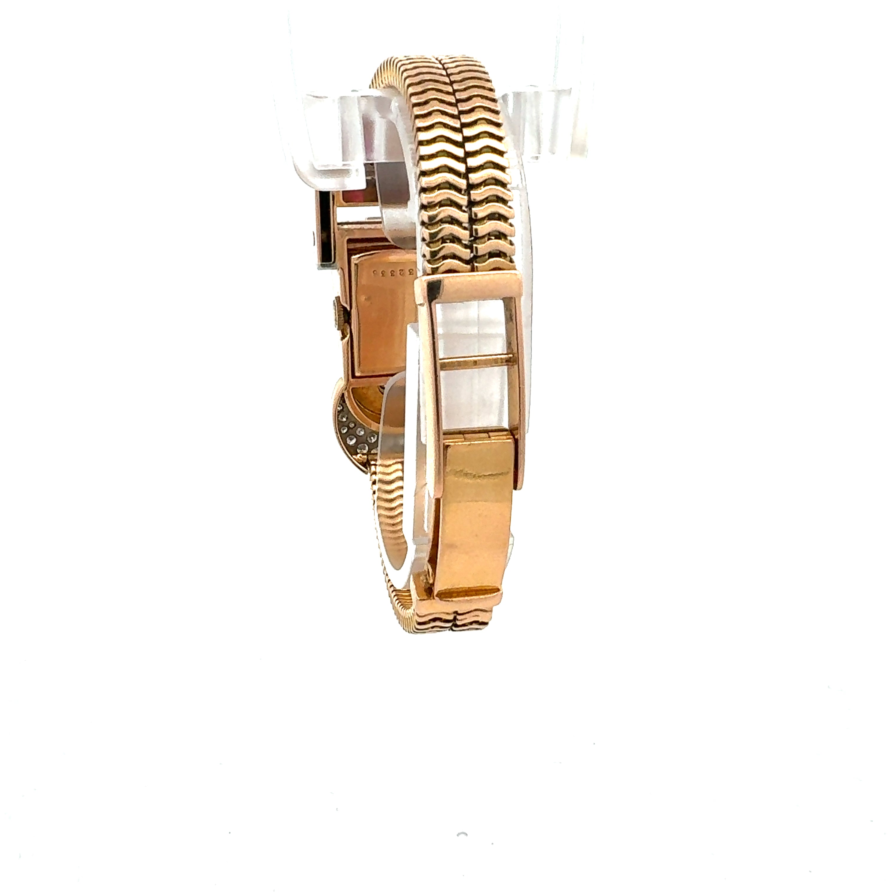 Bucherer 18ct Yellow Gold Watch reference K2336 With Factory Set Rubies And Diamonds