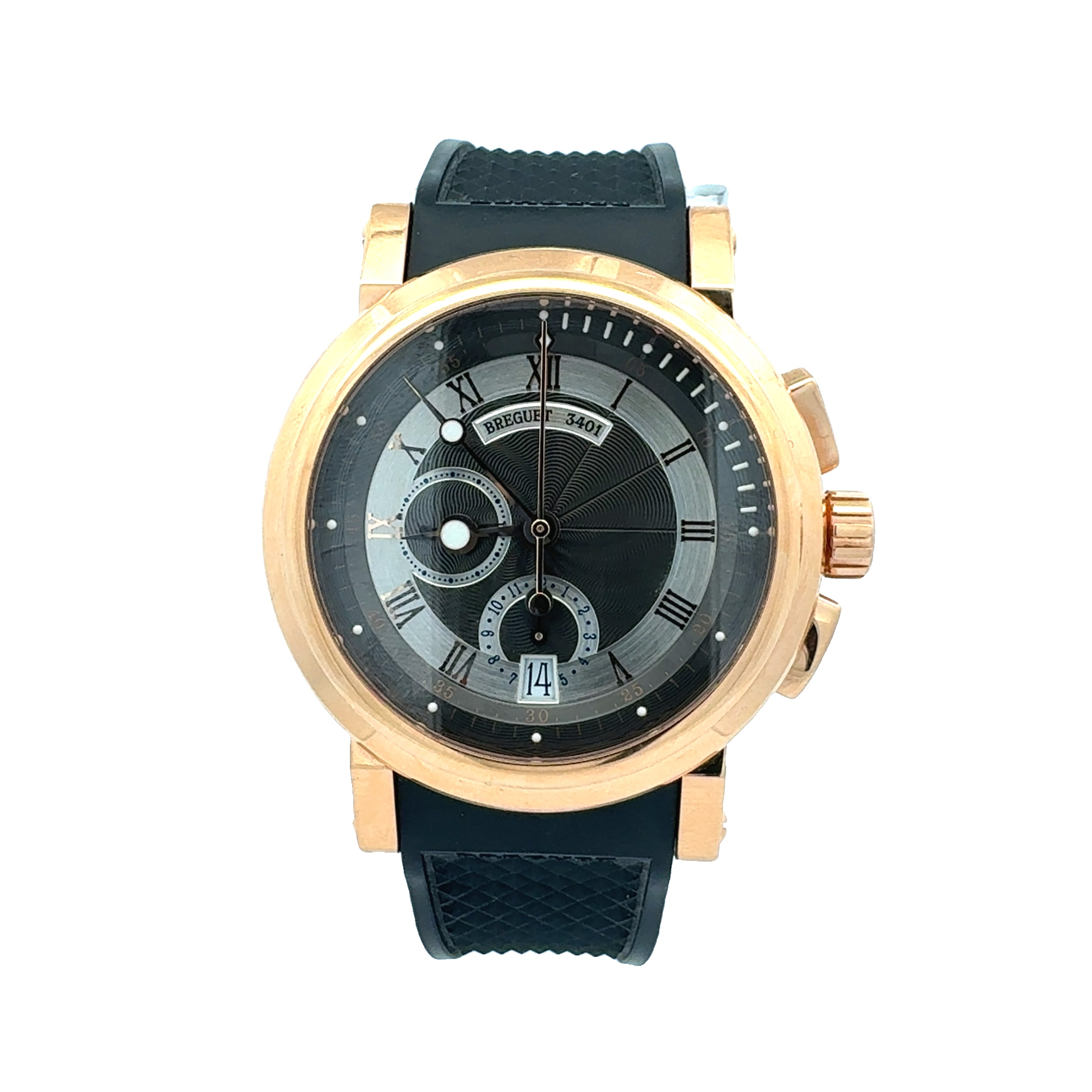 Breguet 18ct Rose Gold Marine reference 5827BR/Z2/5ZU