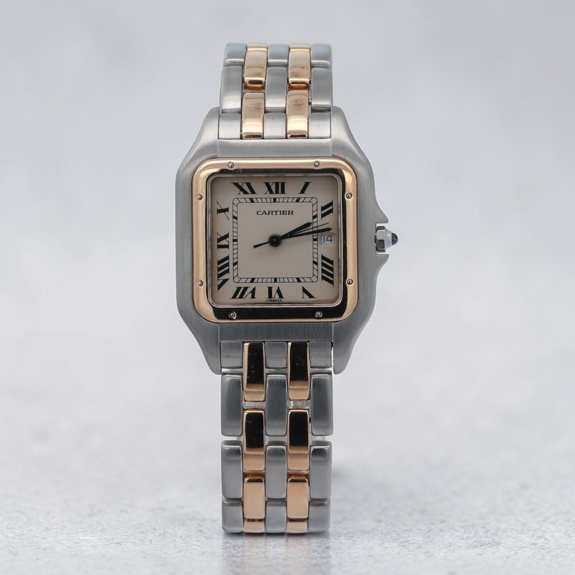 Cartier Steel and Yellow Gold Panthere Jumbo reference 187957