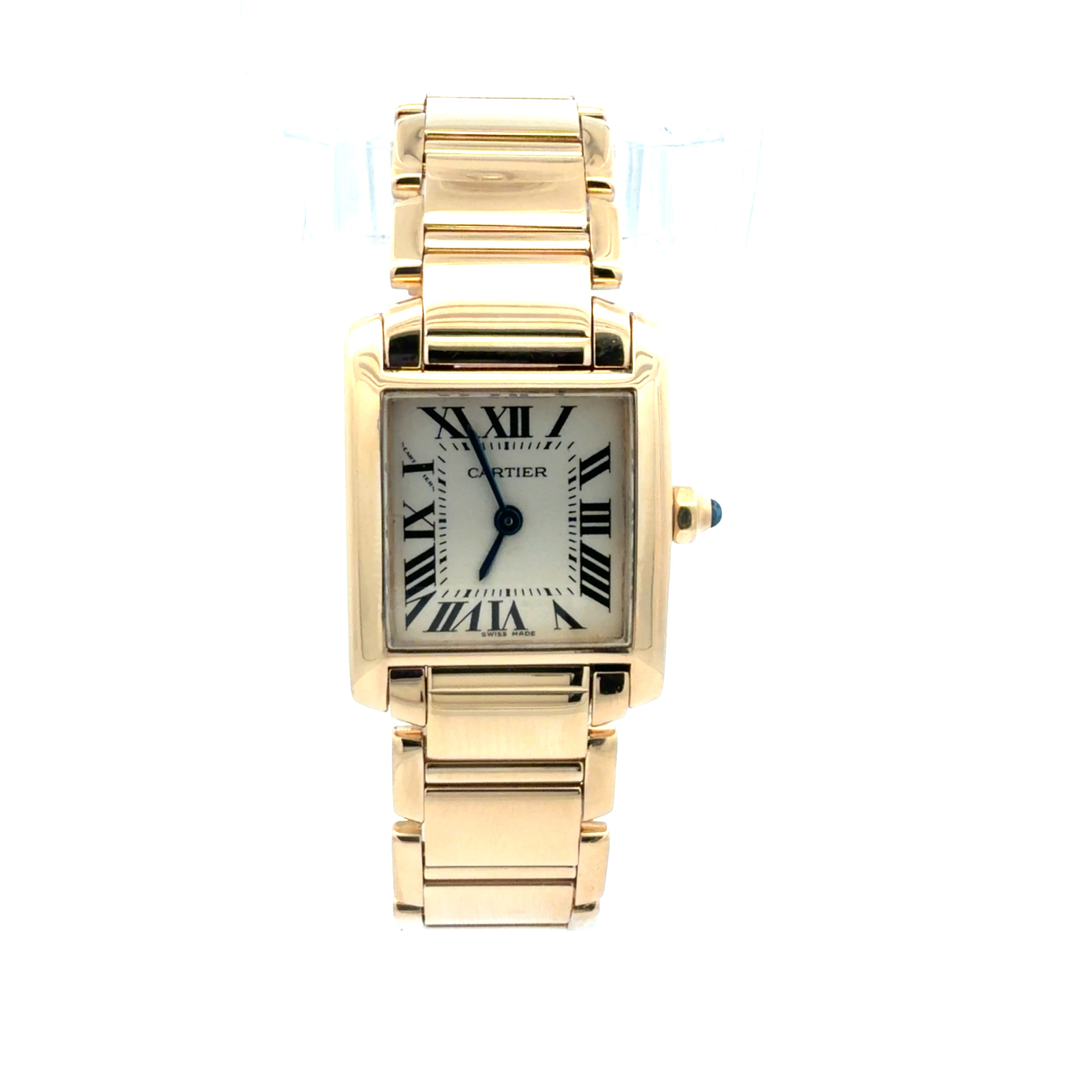 Cartier 18ct Gold Tank Francasie refernce 2385