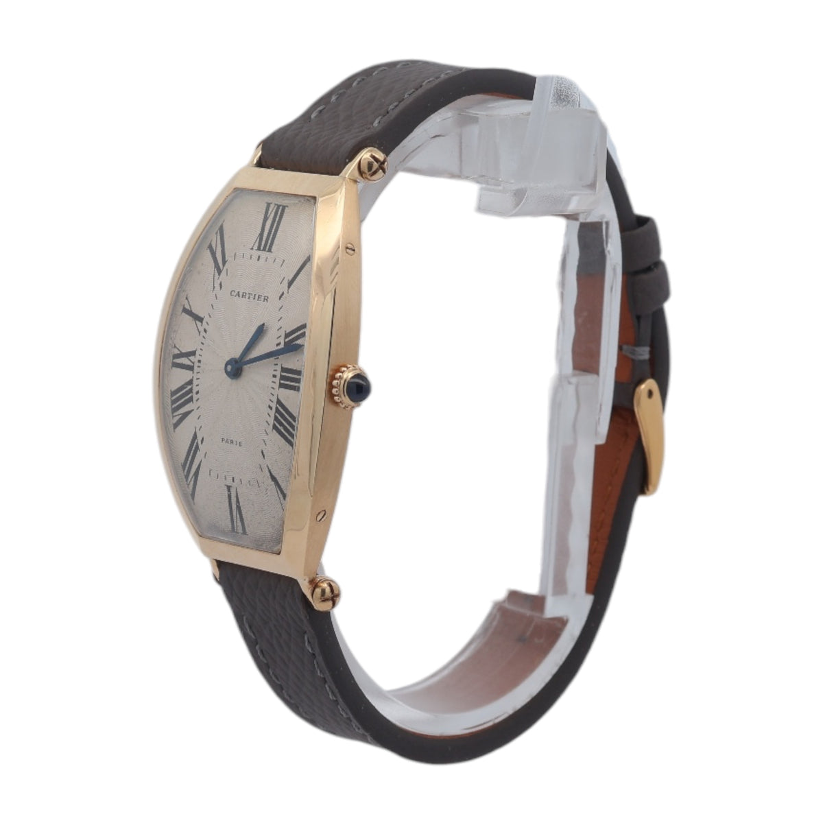 Cartier 18ct Gold Tonneau Jumbo Paris