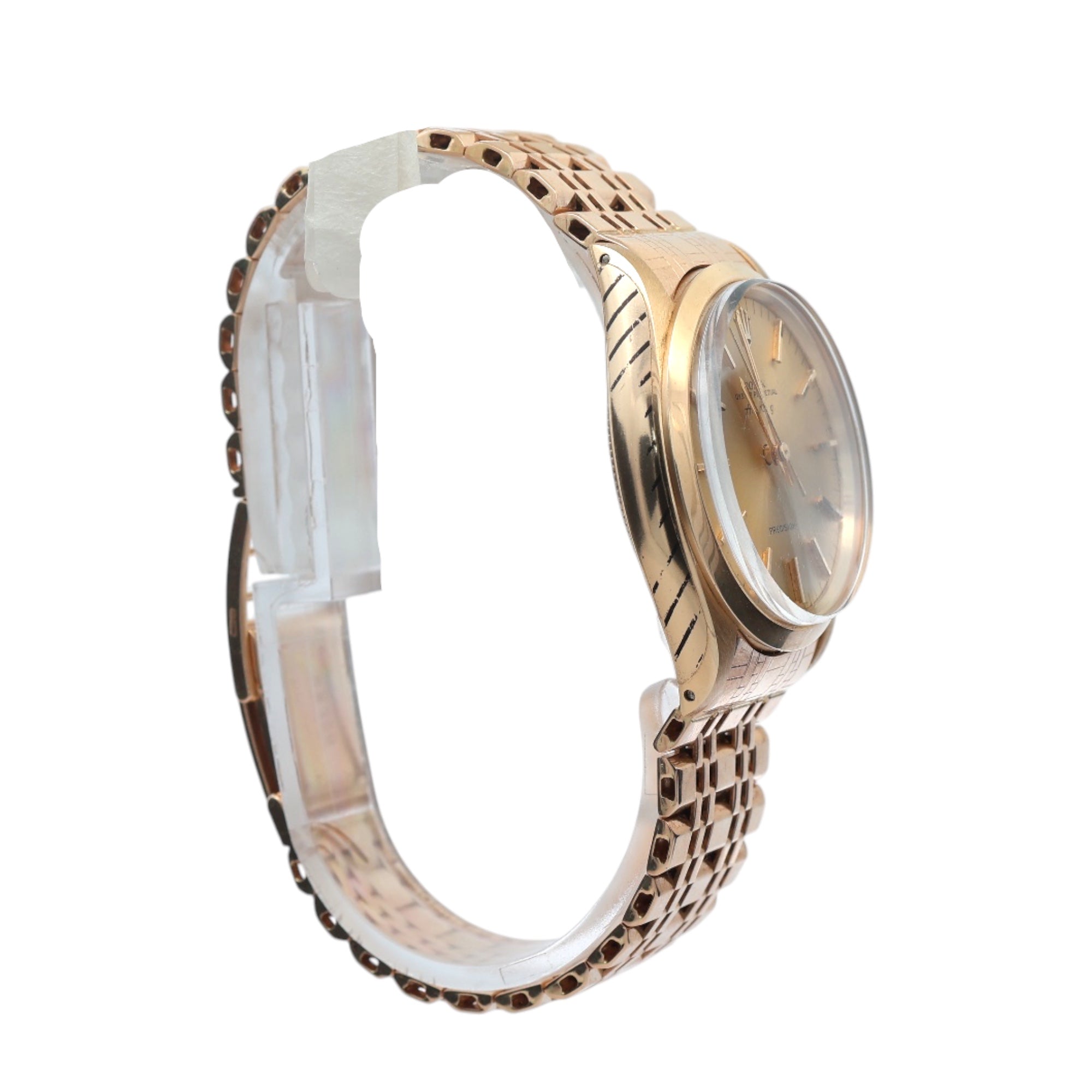 Rolex 14ct Gold Airking reference 5500