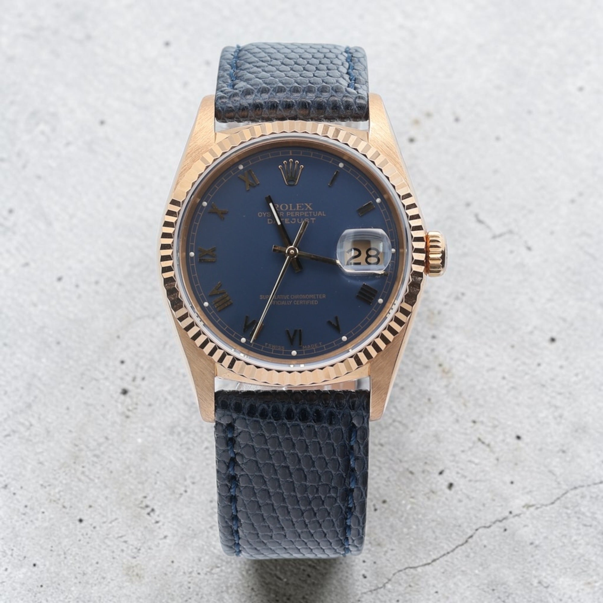 Rolex 18ct Gold Datejust reference 16238