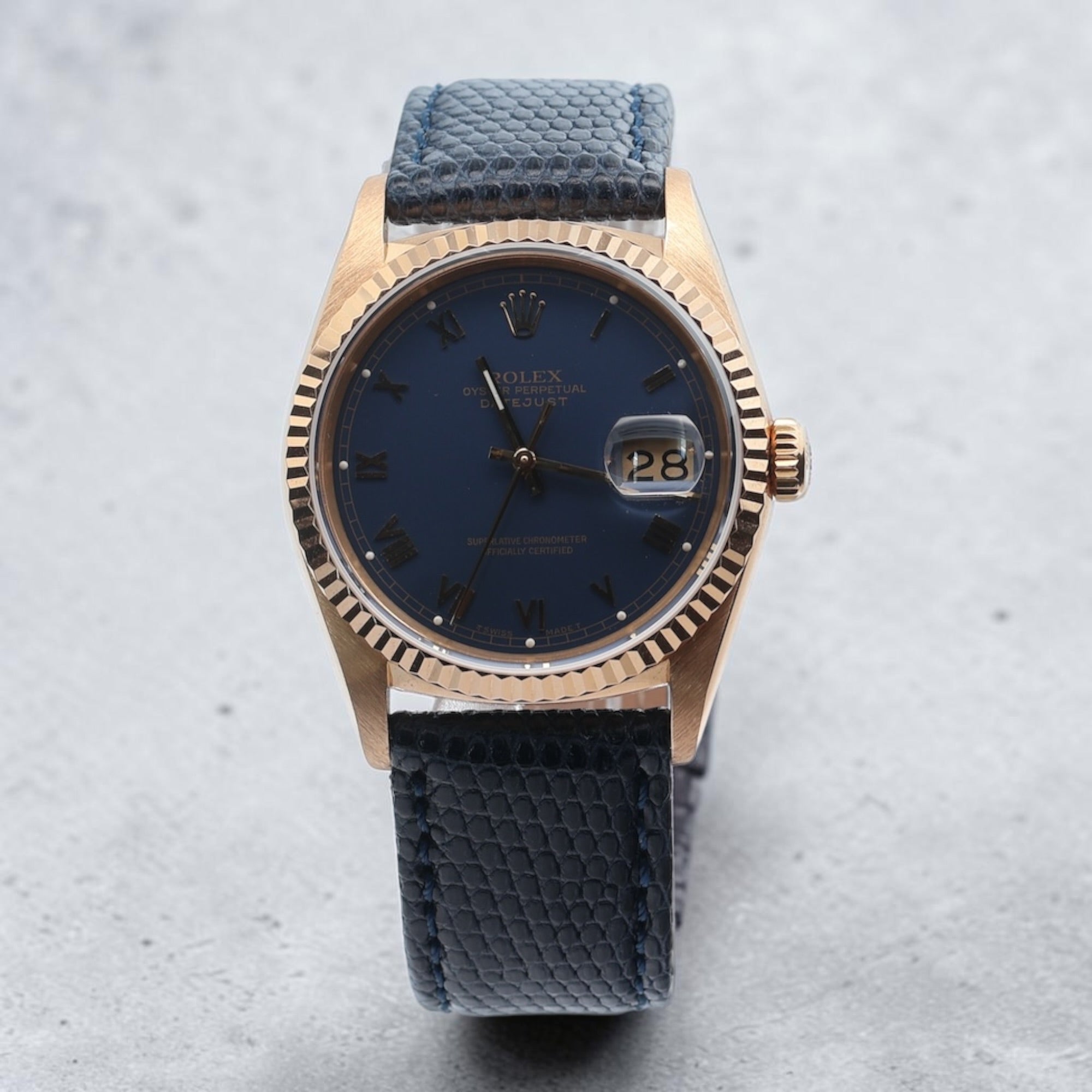 Rolex 18ct Gold Datejust reference 16238