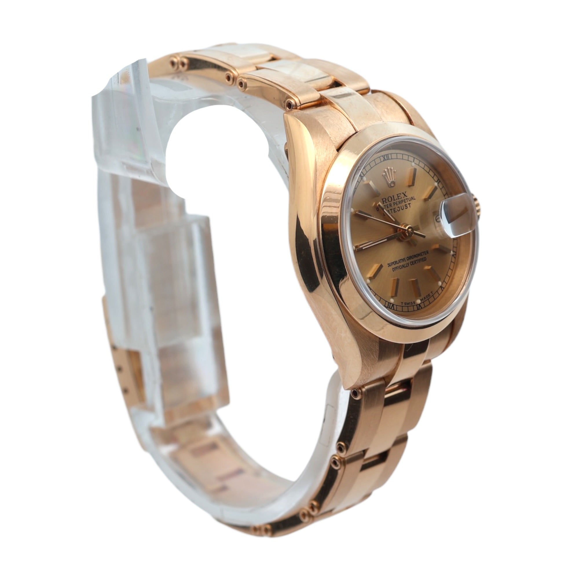Rolex 18ct Gold Lady Datjeust reference 69168
