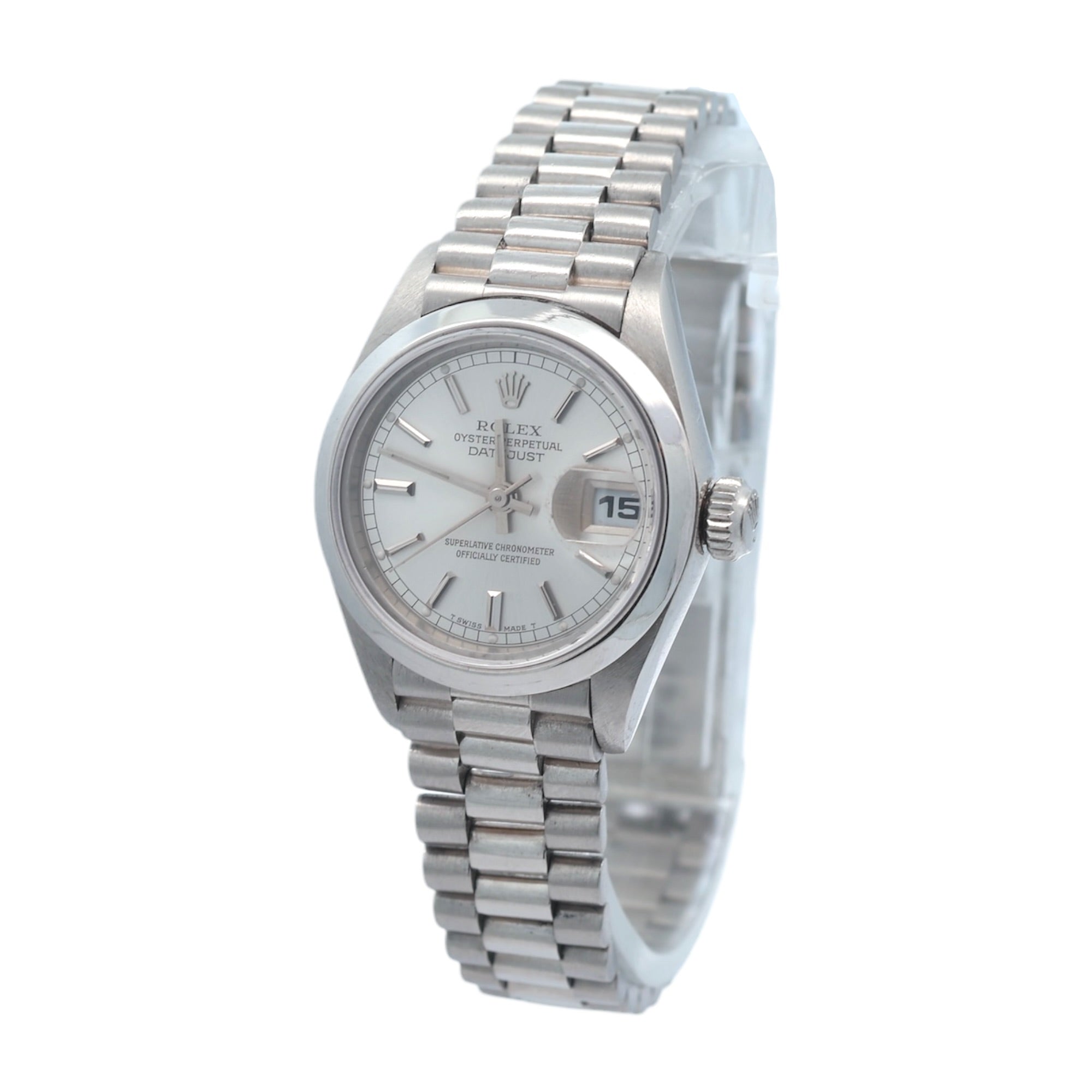 Rolex Platinum Lady Datejust 69166