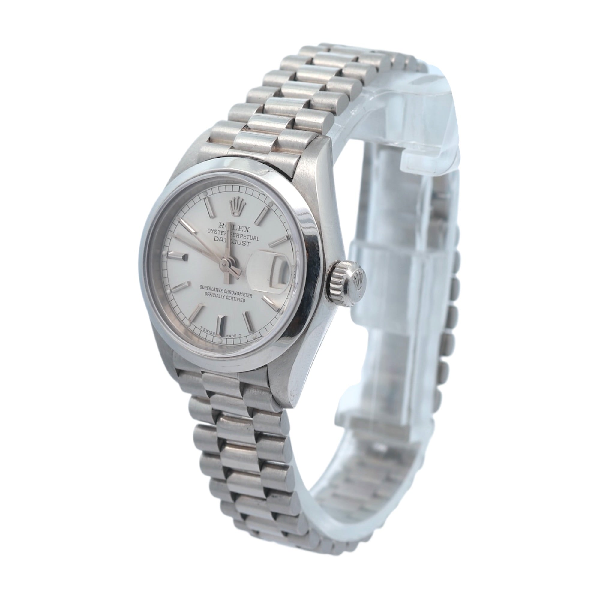 Rolex Platinum Lady Datejust 69166