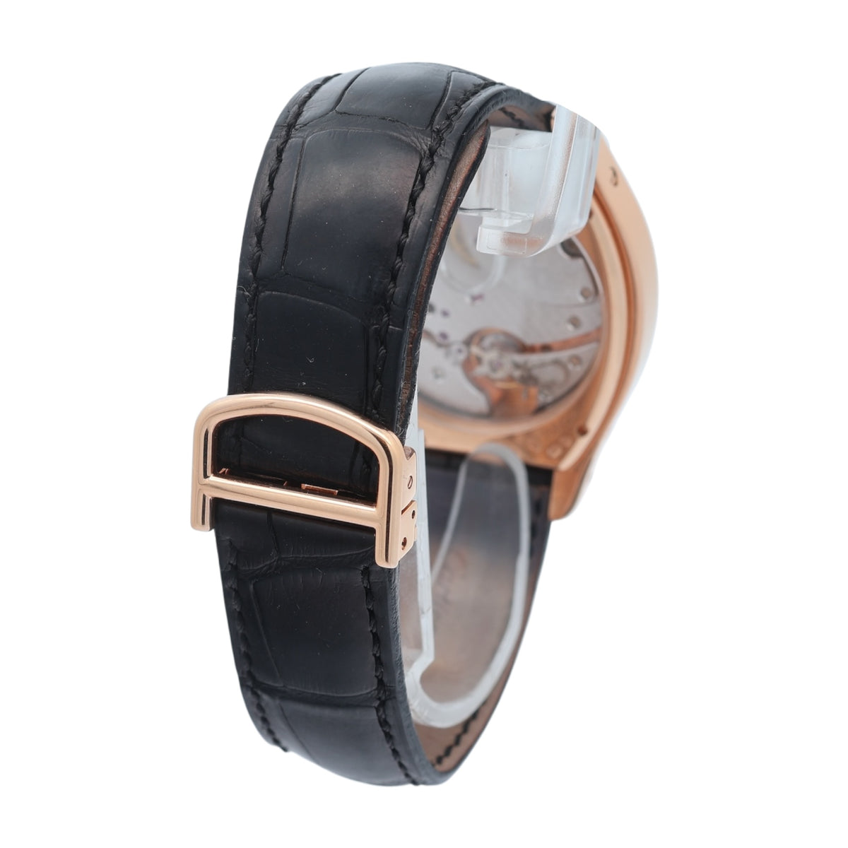Cartier 18ct Rose Gold Tortue 8Days Collection Privee Cartier Paris reference 2760/ W1545851