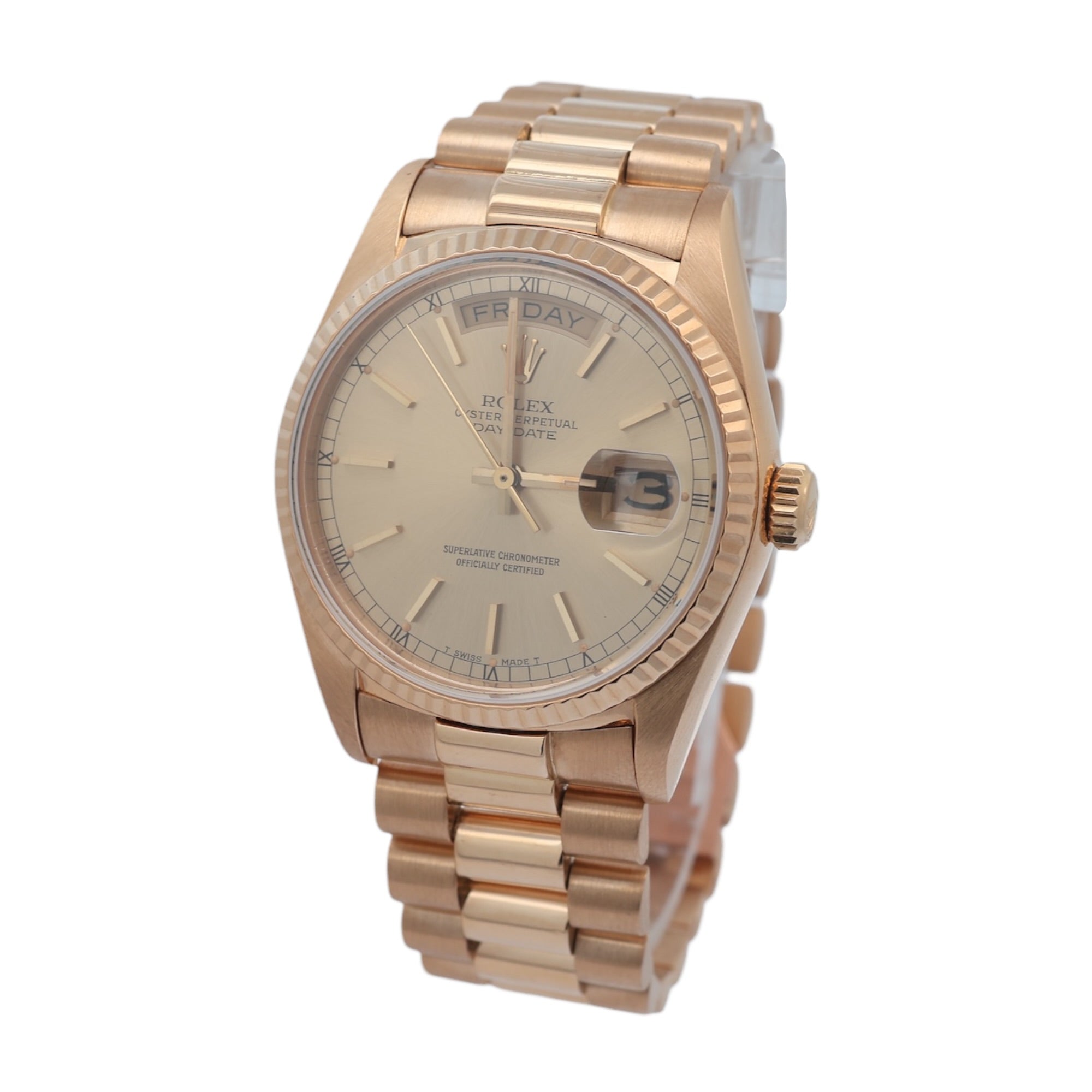 Rolex 18ct Yellow Gold Day Date reference 18038
