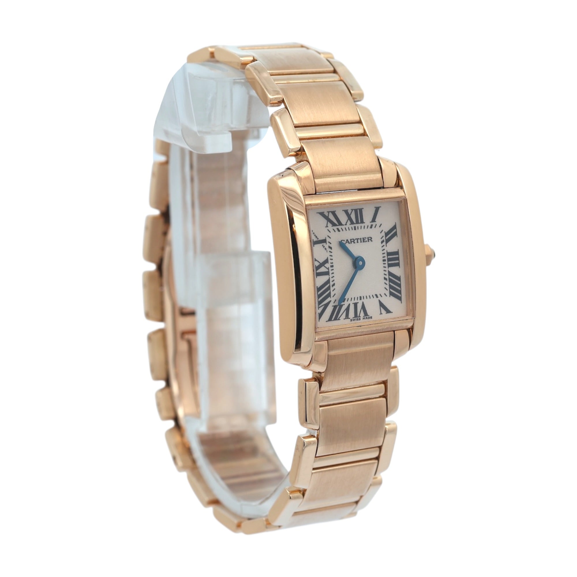 Cartier 18ct Gold Tank Francasie refernce 2385