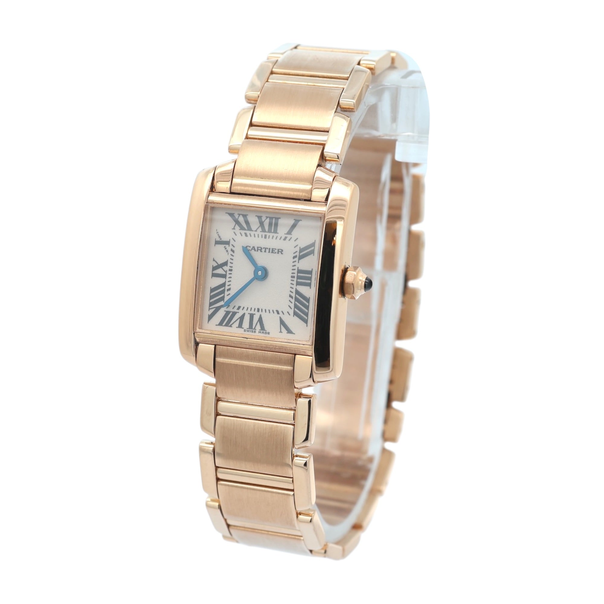 Cartier 18ct Gold Tank Francasie refernce 2385