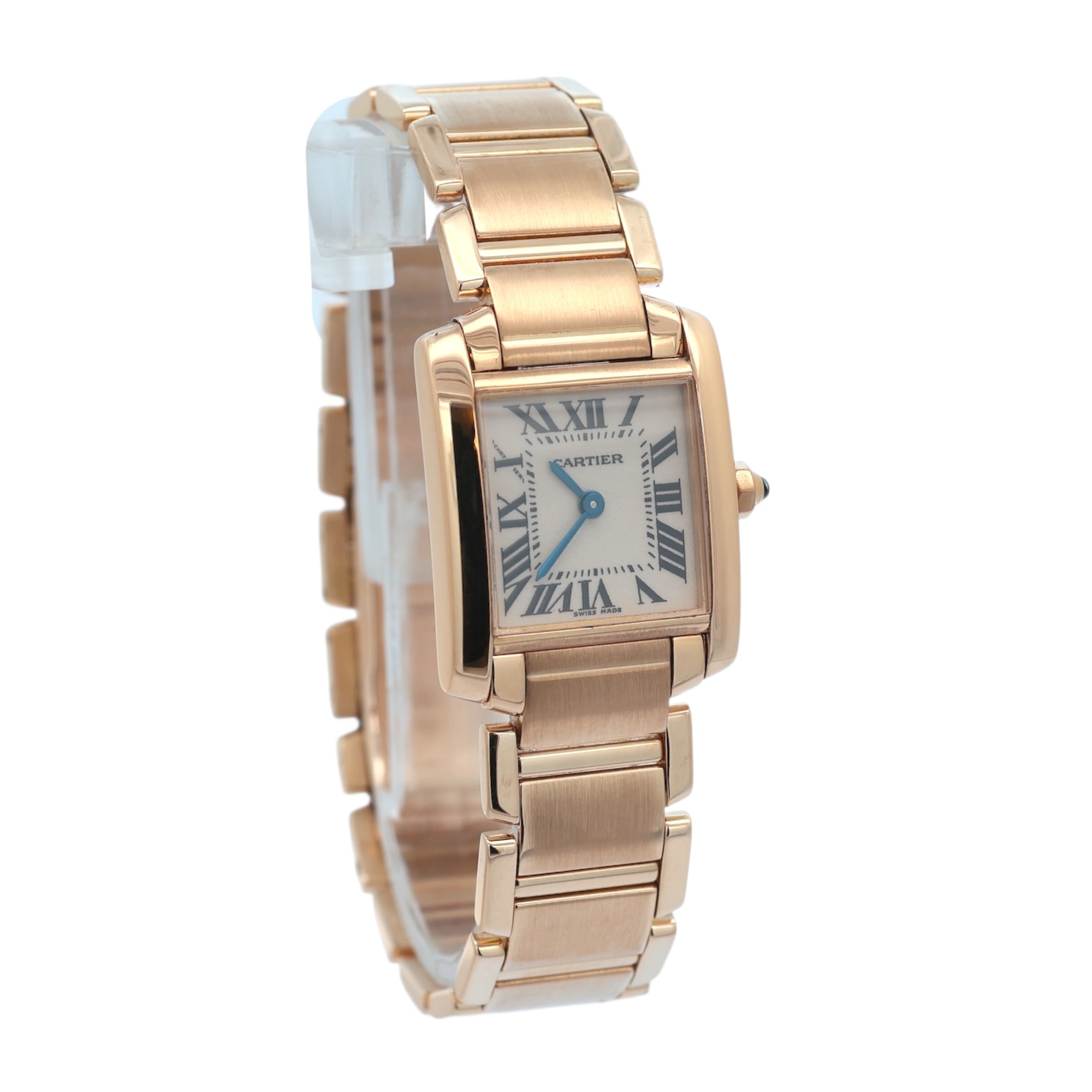 Cartier 18ct Gold Tank Francasie refernce 2385