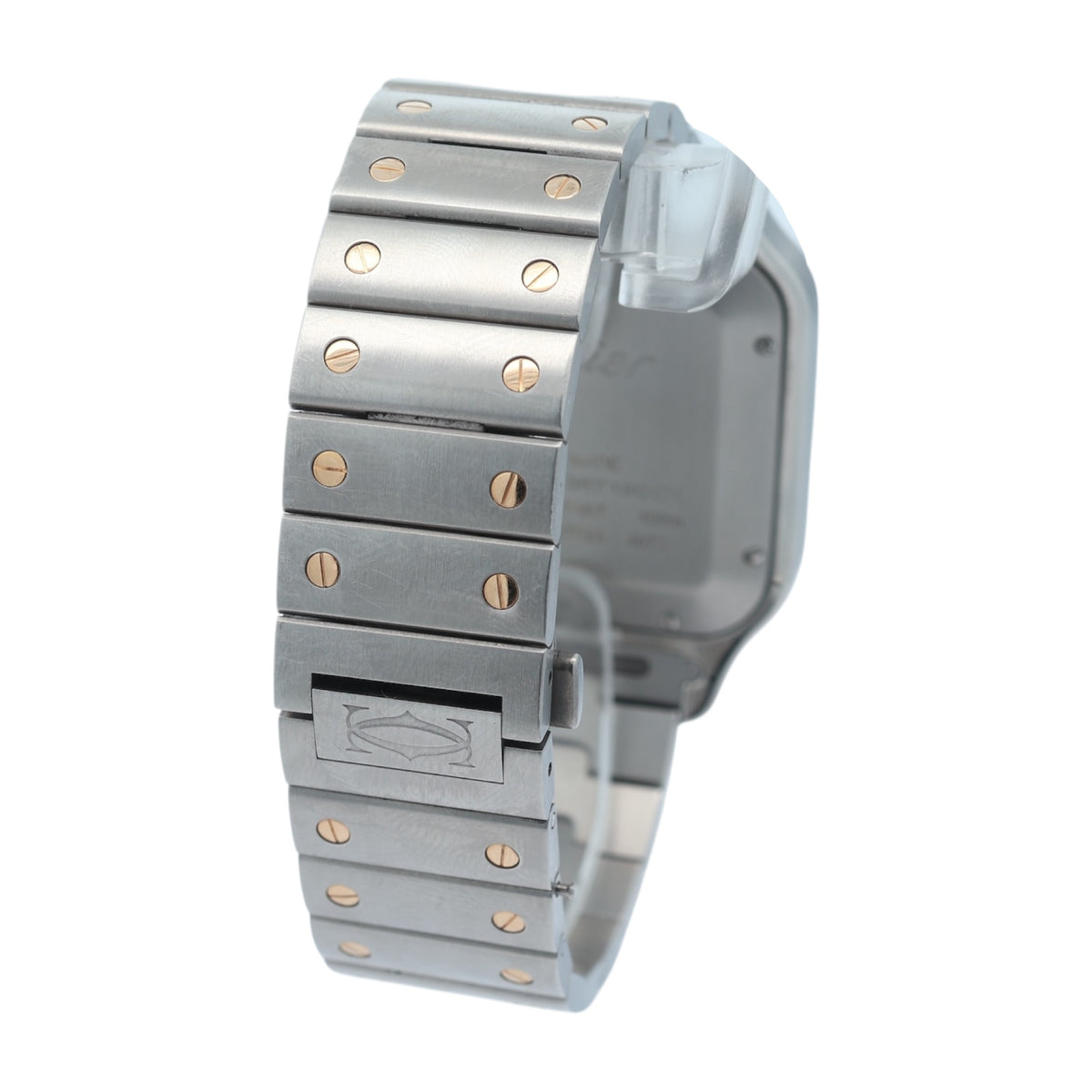 Cartier Steel and Gold  Santos De Cartier reference W2SA0009