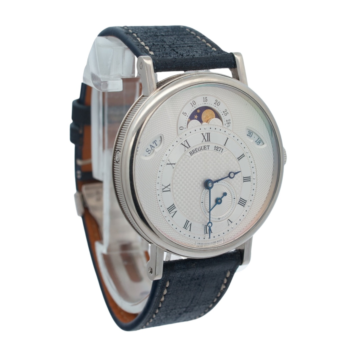 Breguet 18ct White Gold Classique Calendrier reference 7337BB/1E/9VC