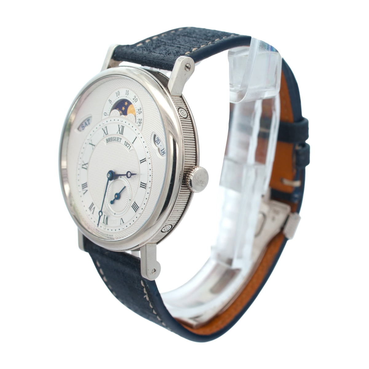 Breguet 18ct White Gold Classique Calendrier reference 7337BB/1E/9VC