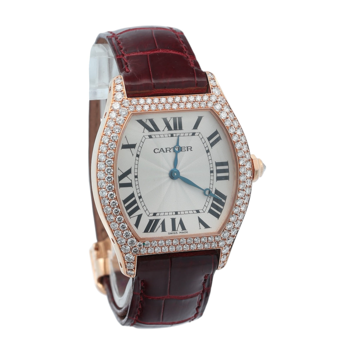 Cartier 18ct Rose Gold Tortue 2498/WA503951 CPCP Factory Diamonds