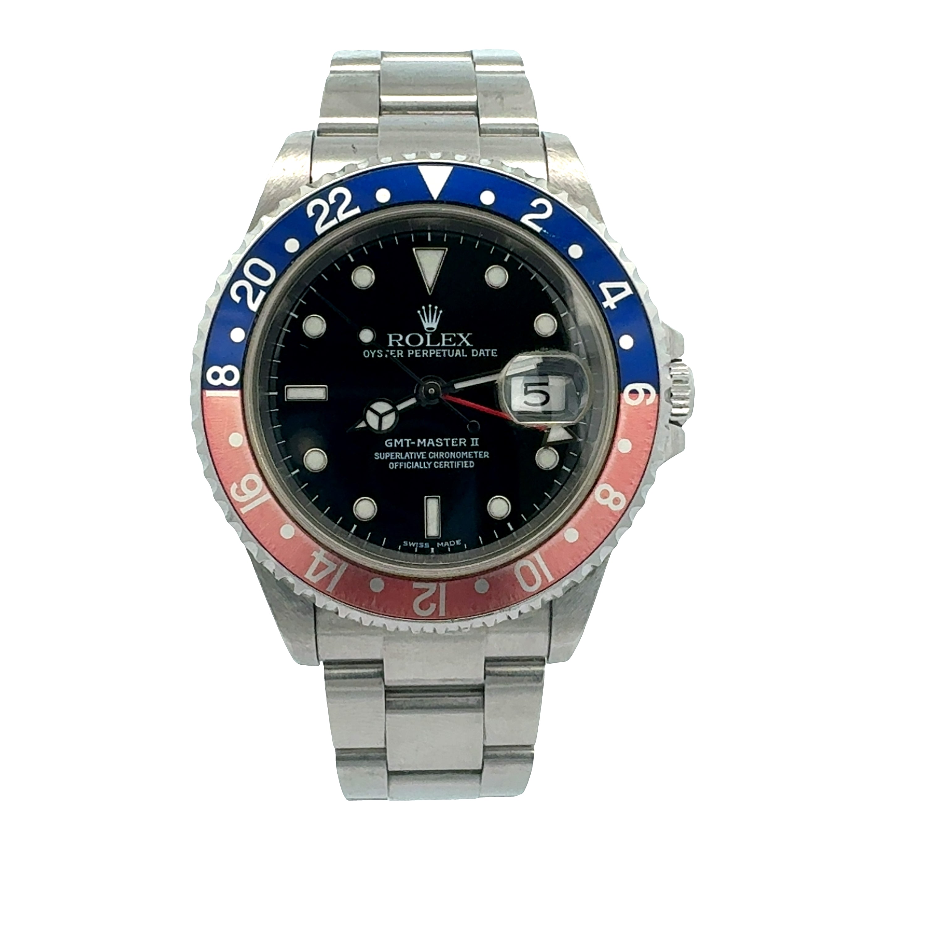 Rolex GMT Master II Pepsi reference 16710