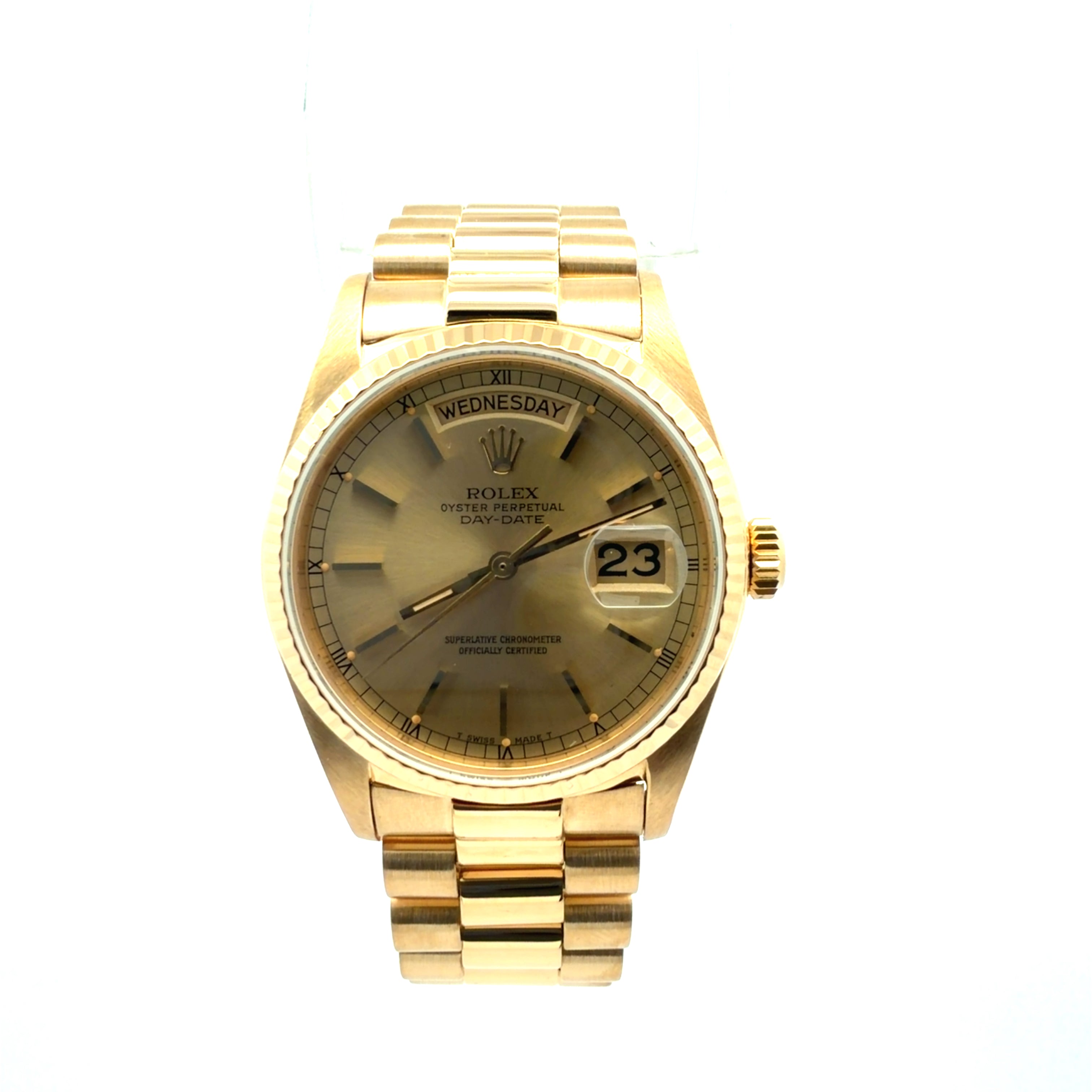 Rolex 18ct Yellow Gold Day Date reference 18038