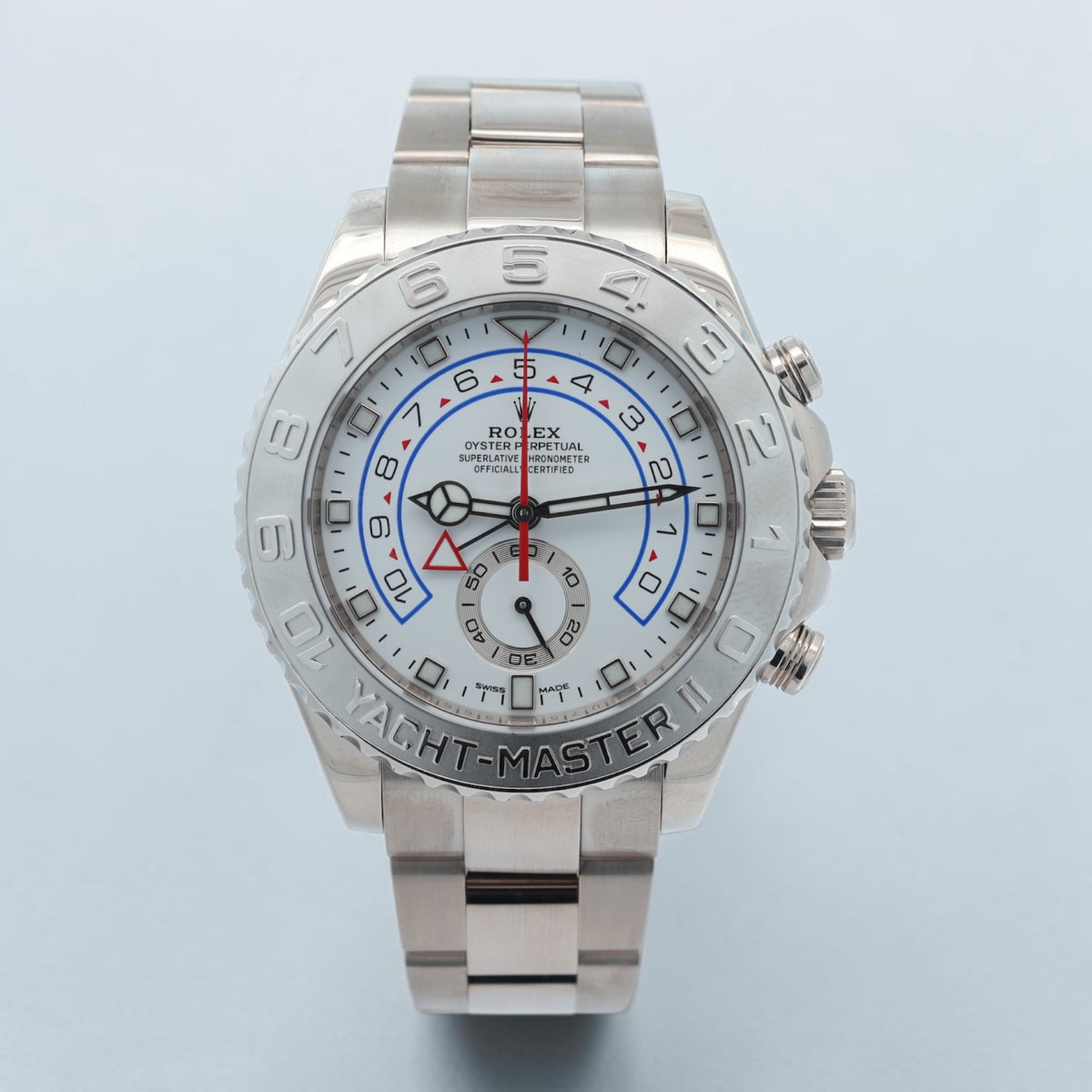 Rolex 18ct White Gold  Yachtmaster II 116689