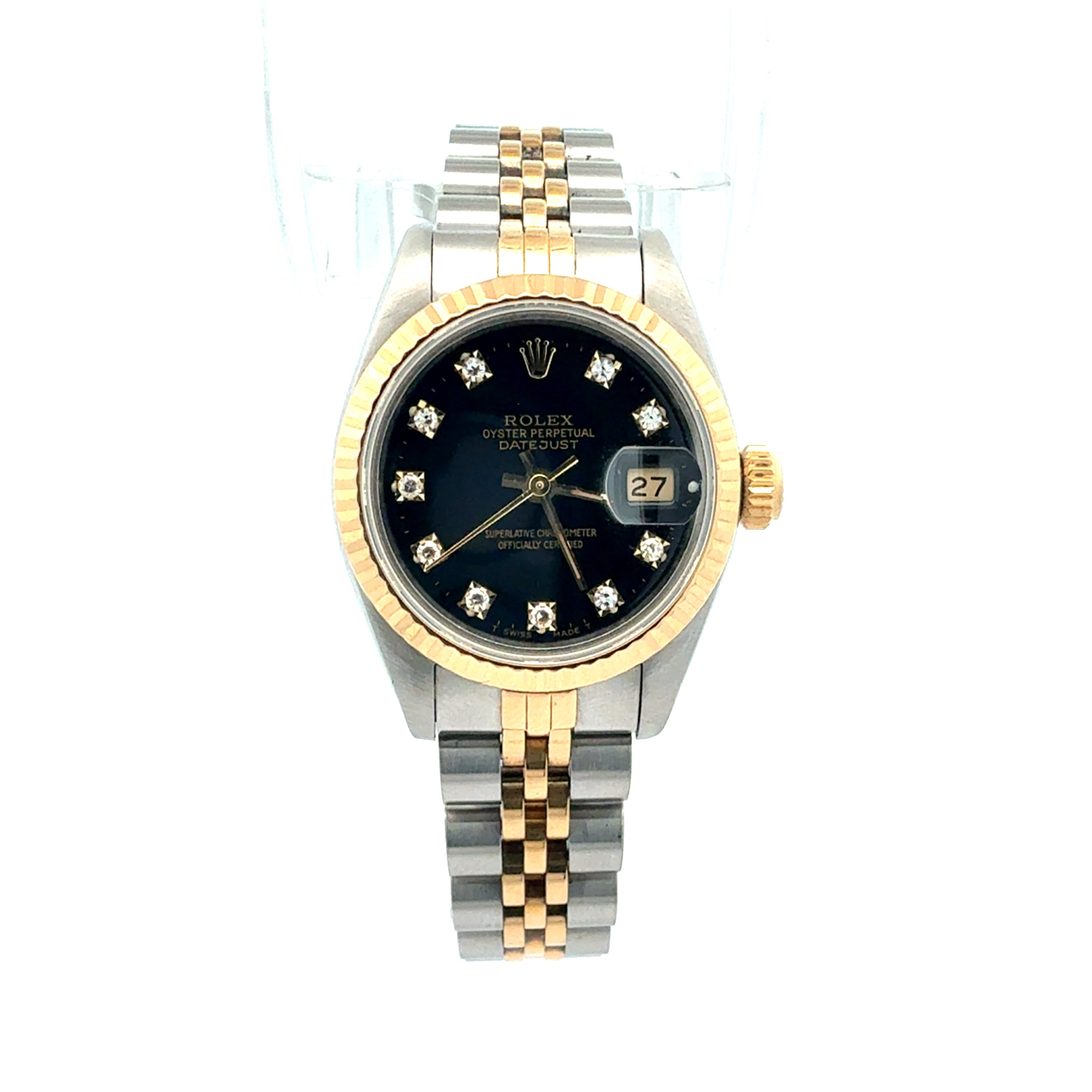Rolex Lady Datejust reference 69173 Factory Diamond Dial