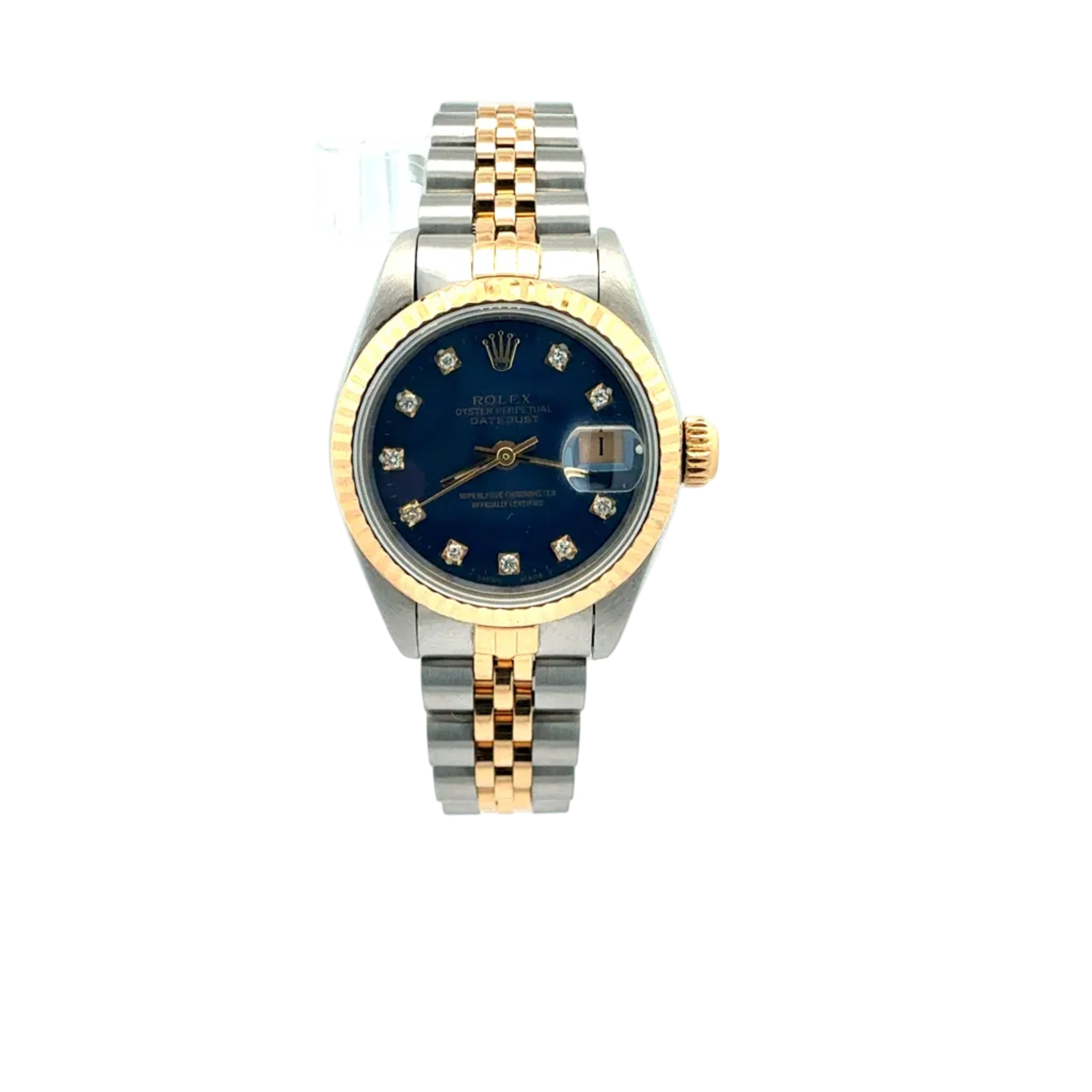 Rolex Lady Datejust reference 69173 Factory Diamond Dial