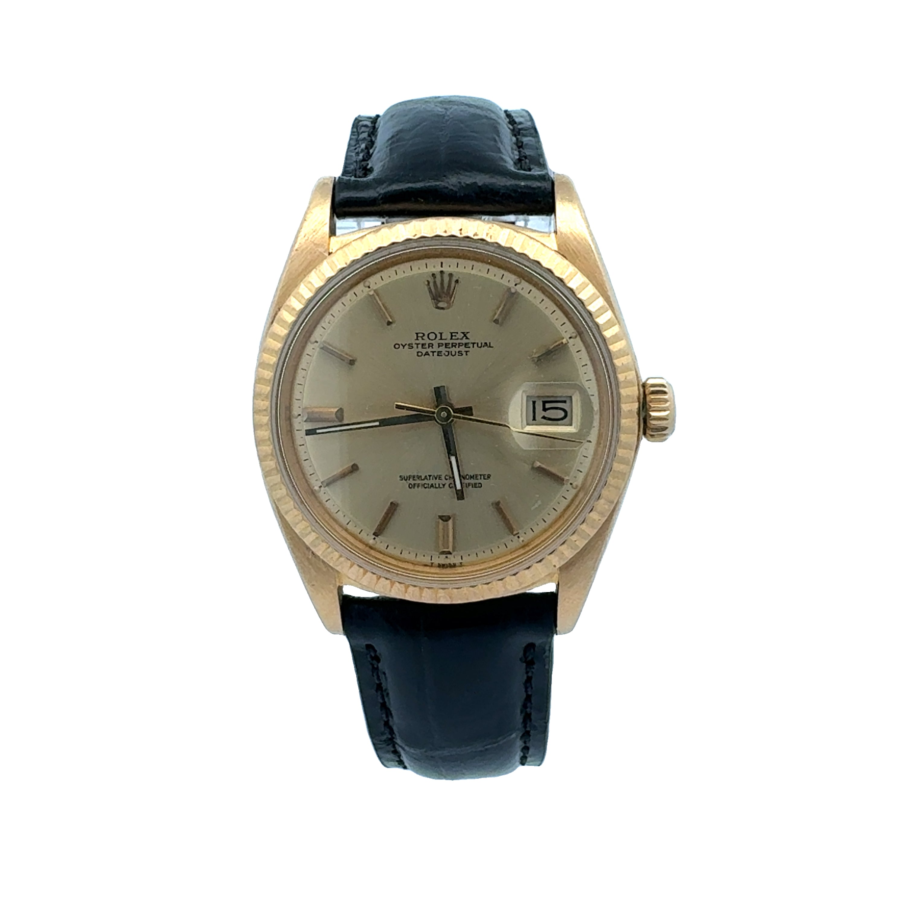 Rolex 18ct Yellow Gold Datejust reference 1601